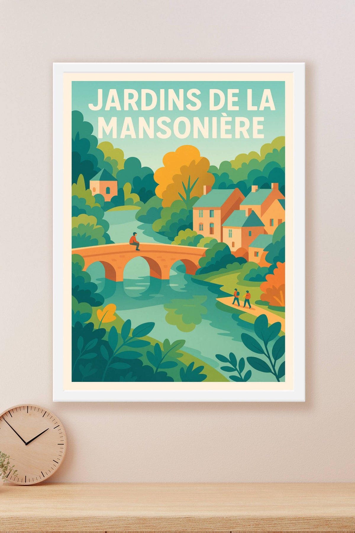 Affiche de Jardins de la Mansonière - Une parenthèse enchantée en Normandie