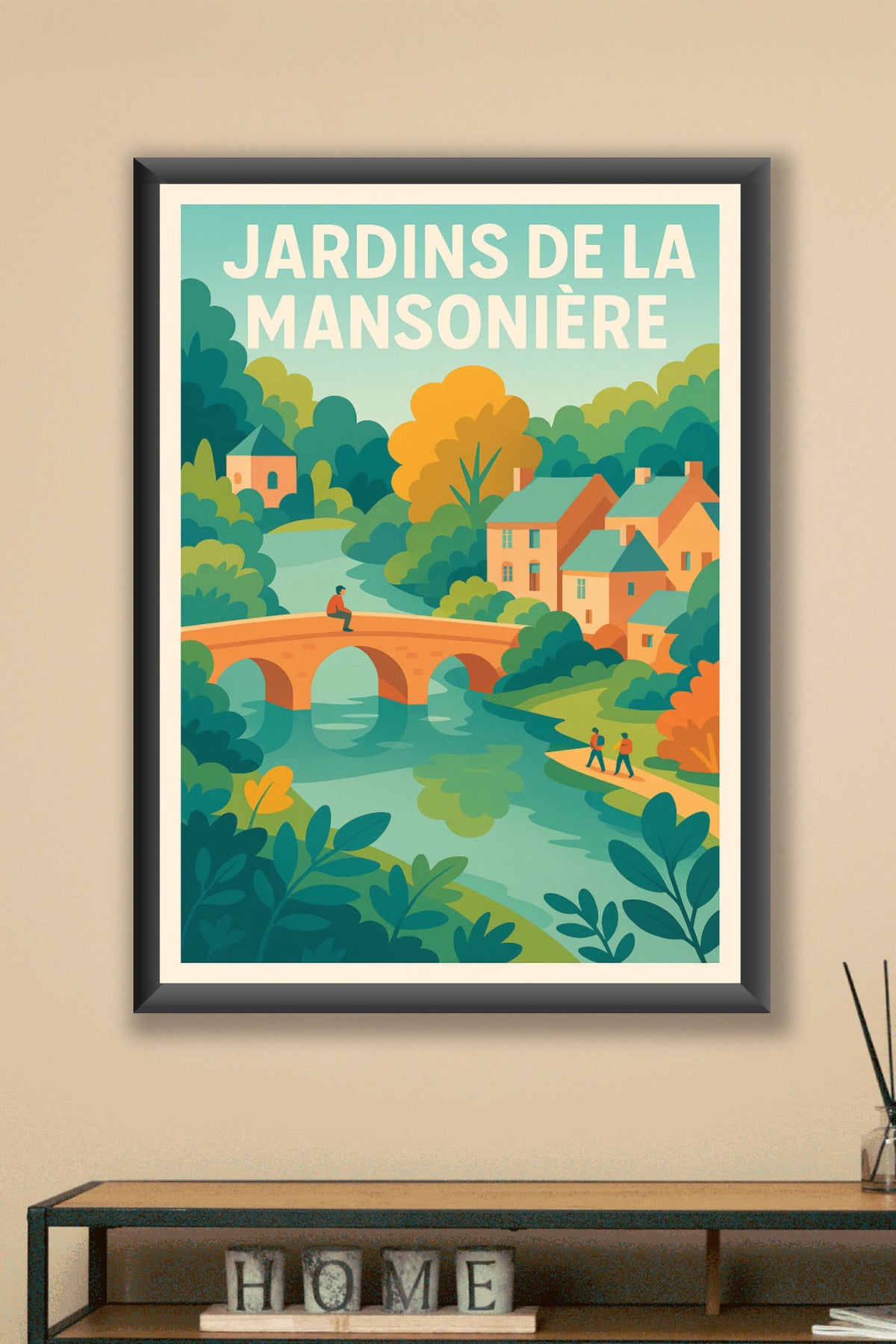 Affiche de Jardins de la Mansonière - Une parenthèse enchantée en Normandie