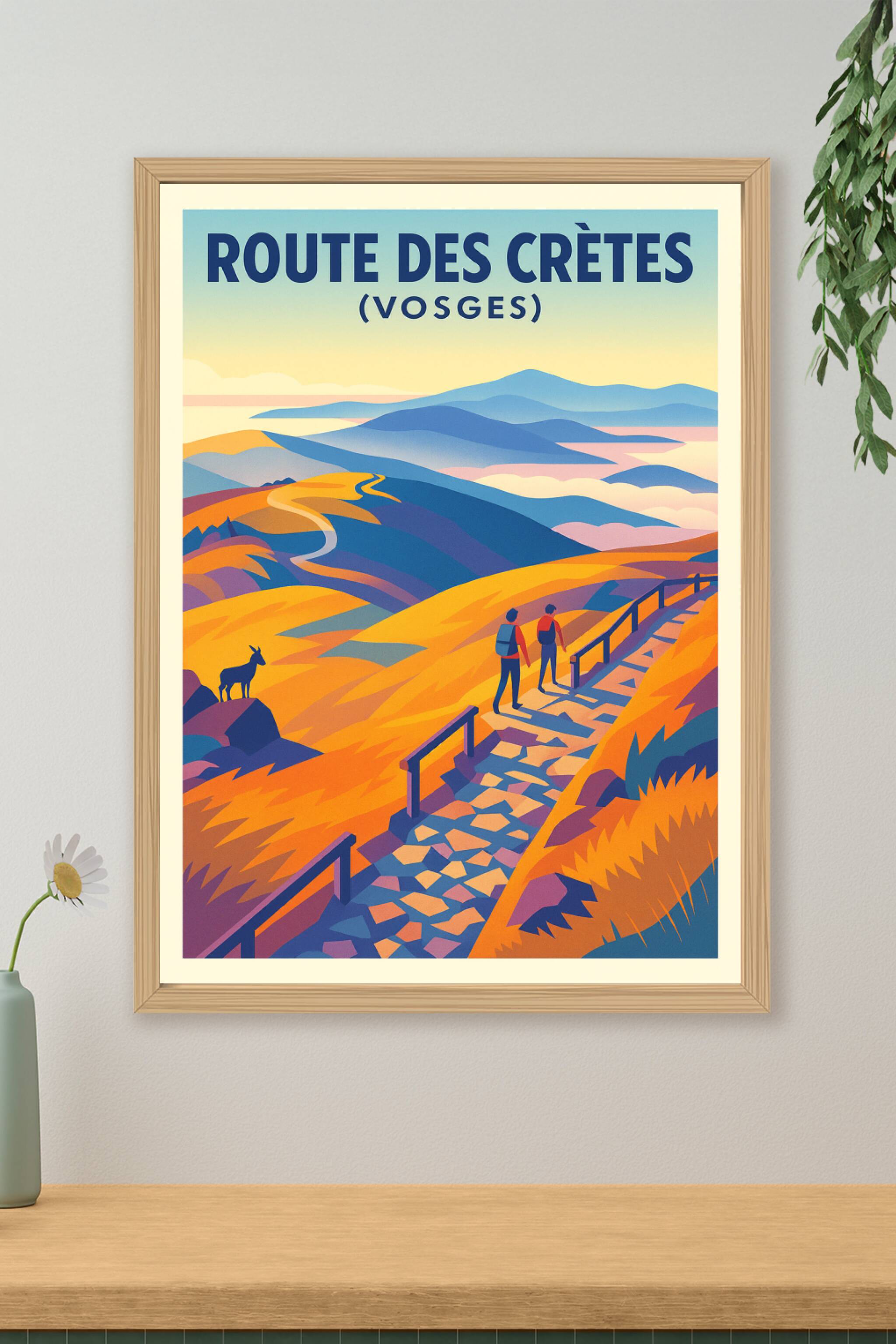 Affiche de Route des Crêtes - L'évasion sauvage au sommet des Vosges