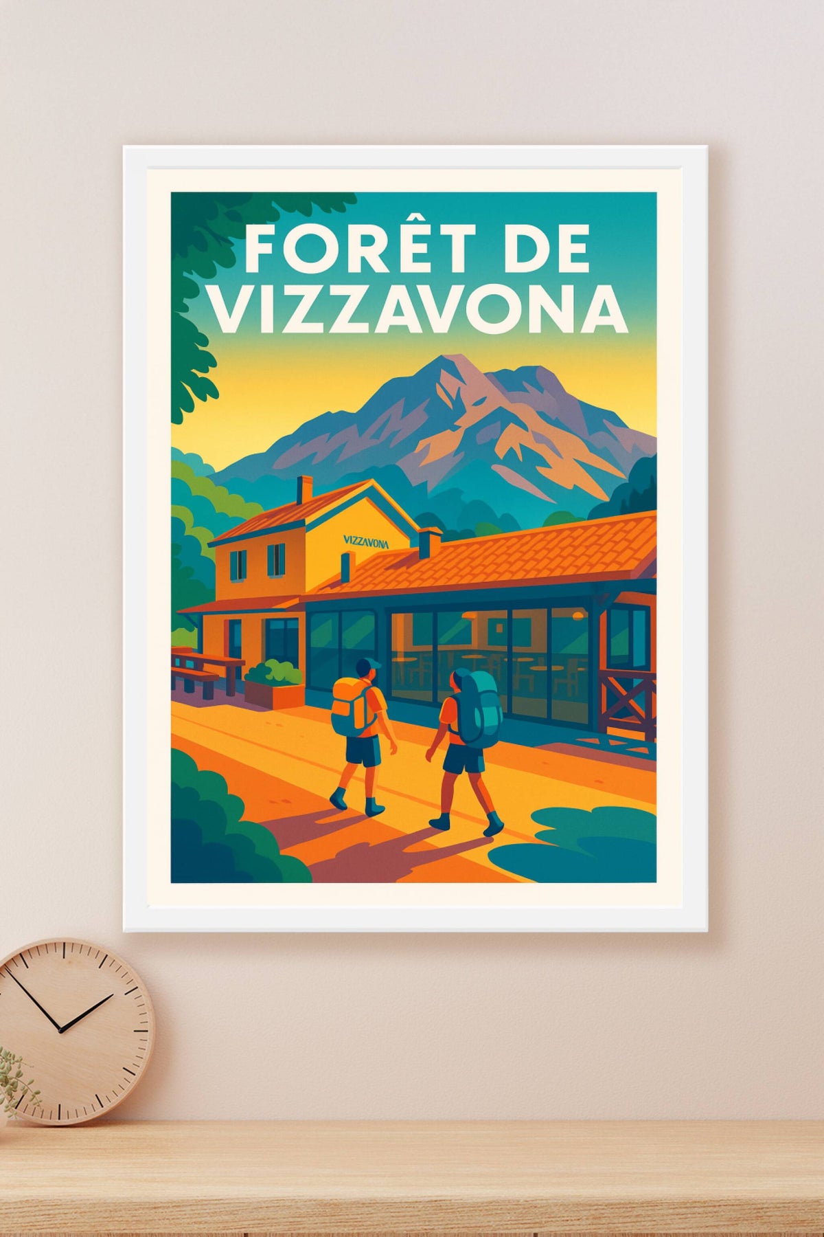 Affiche de Forêt de Vizzavona - L'âme sauvage de la Corse en randonnée
