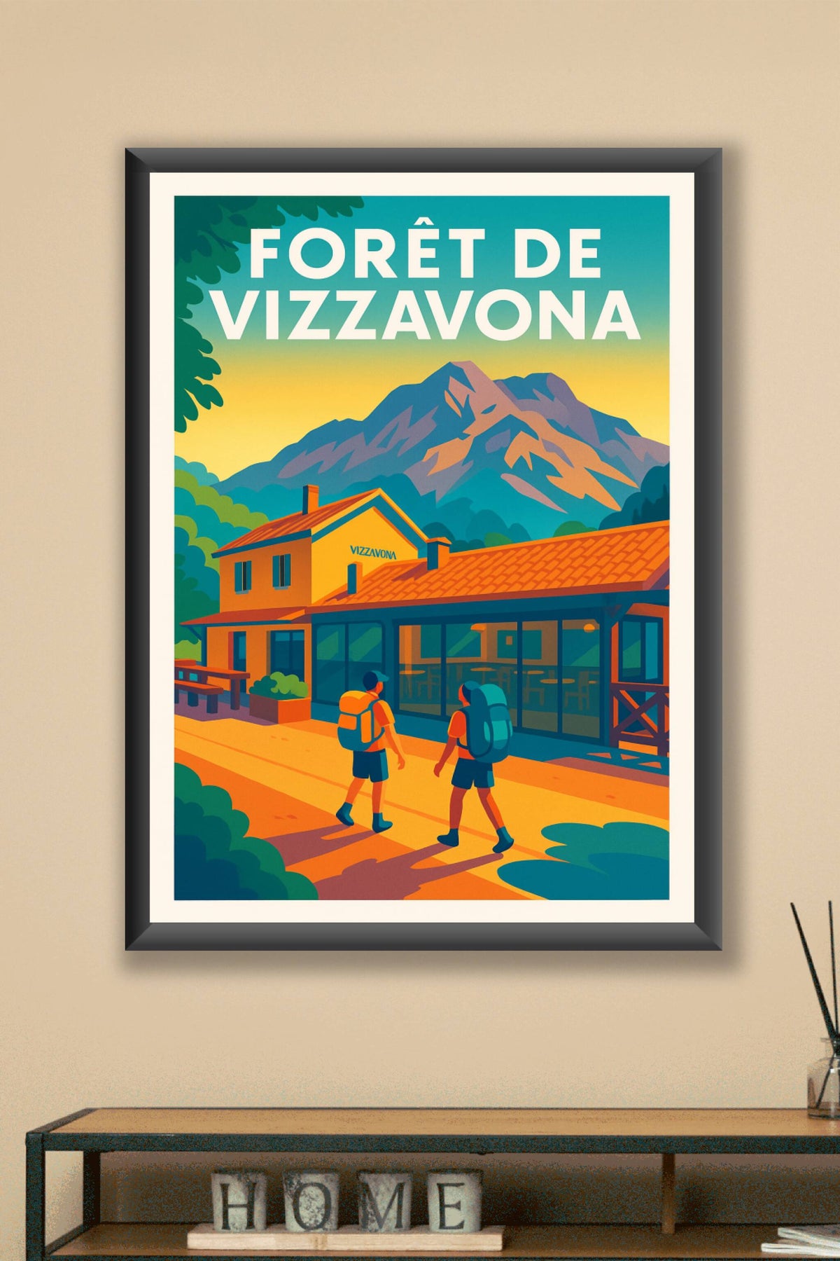 Affiche de Forêt de Vizzavona - L'âme sauvage de la Corse en randonnée