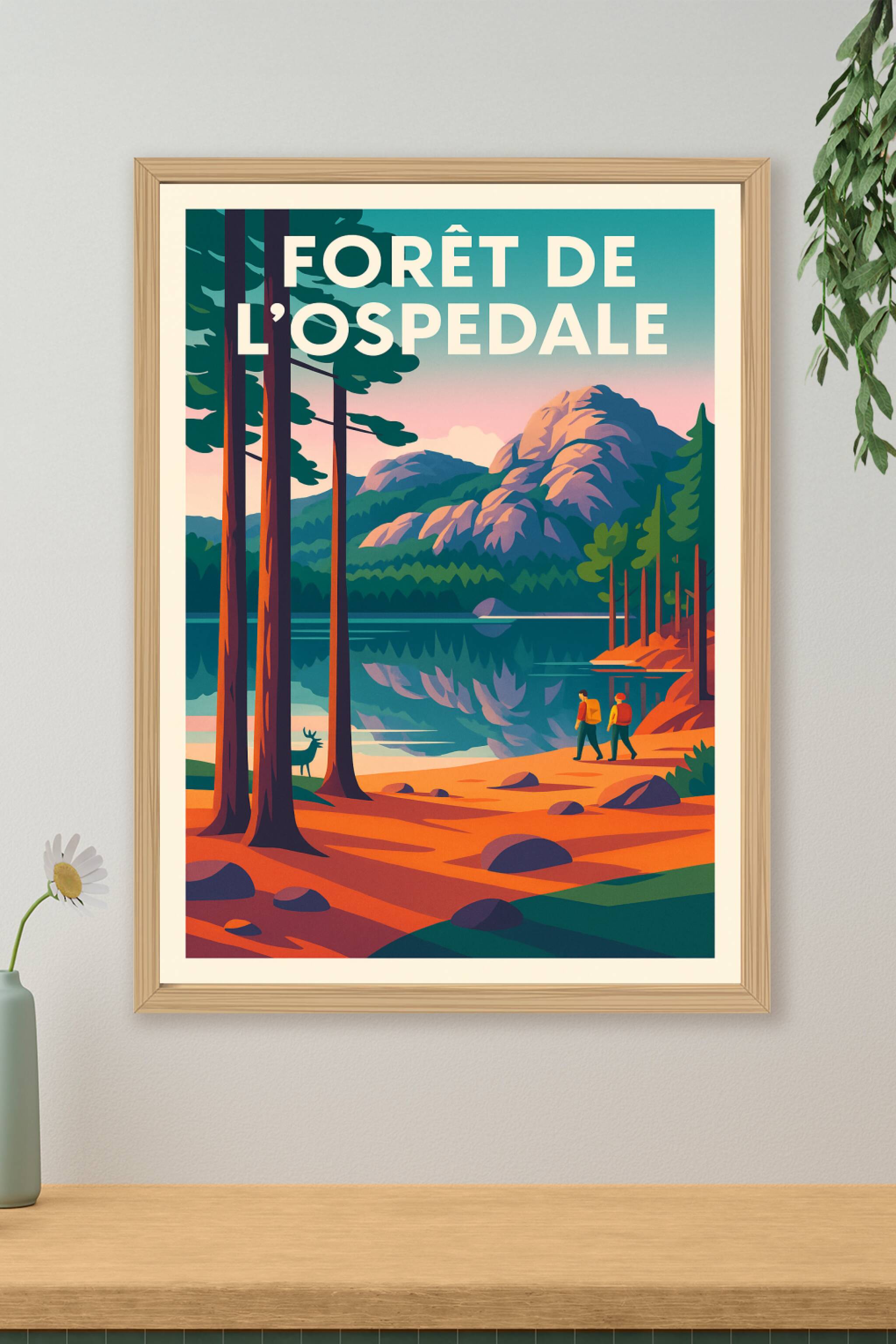 Affiche de Forêt de l'Ospedale - L'évasion sauvage au cœur de la Corse