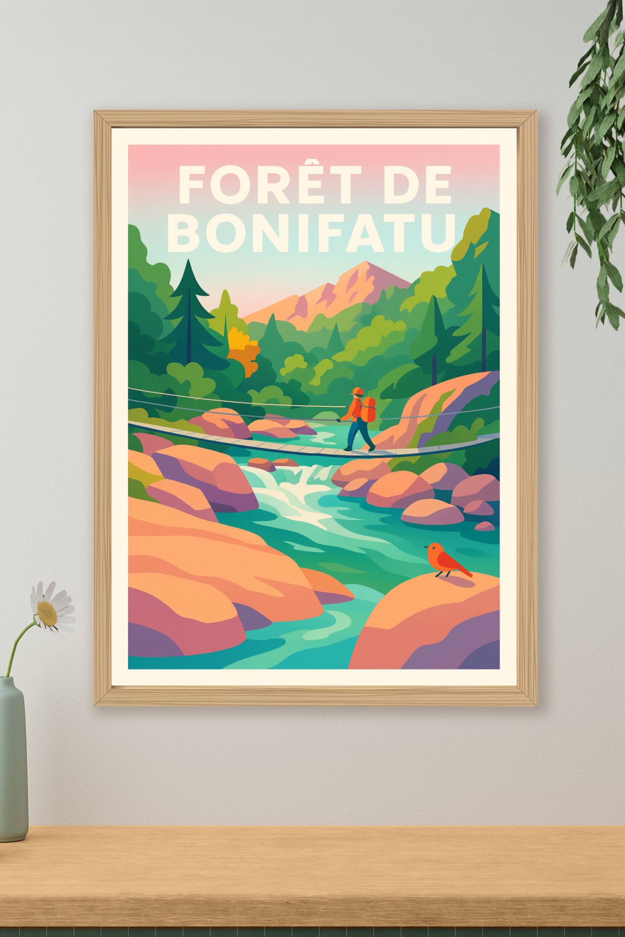 Affiche de Forêt de Bonifatu - L'évasion sauvage au cœur de la Corse