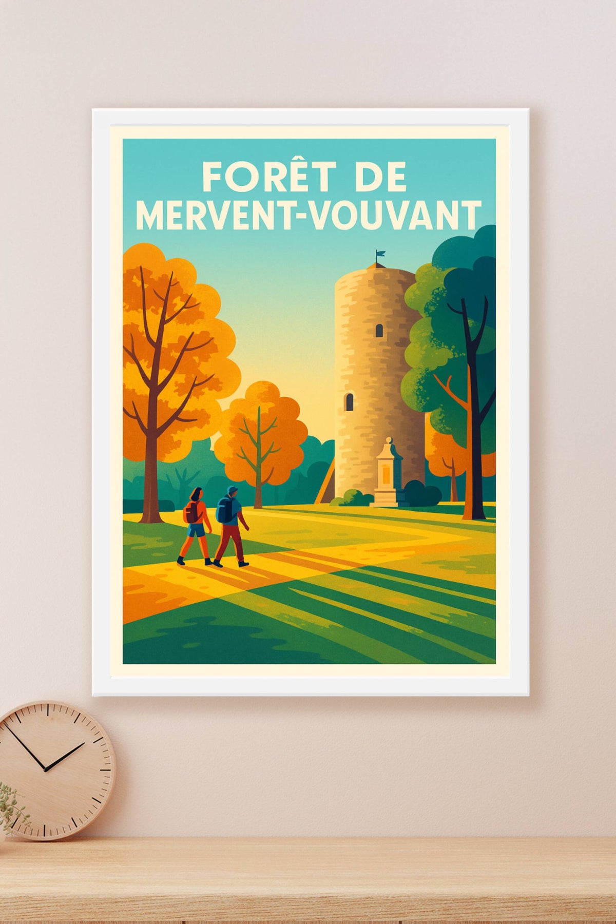 Affiche de Forêt de Mervent-Vouvant - Évasion nature au cœur de la Vendée