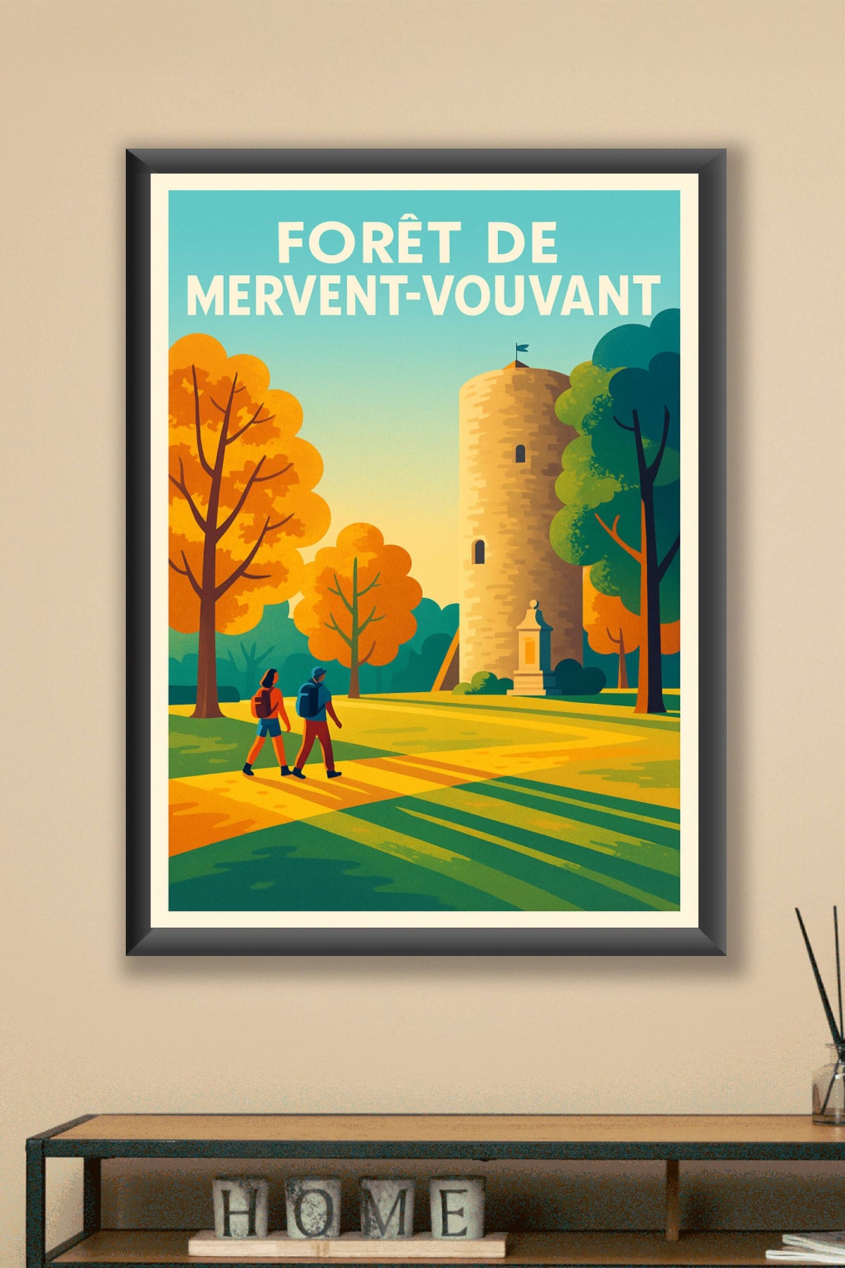 Affiche de Forêt de Mervent-Vouvant - Évasion nature au cœur de la Vendée