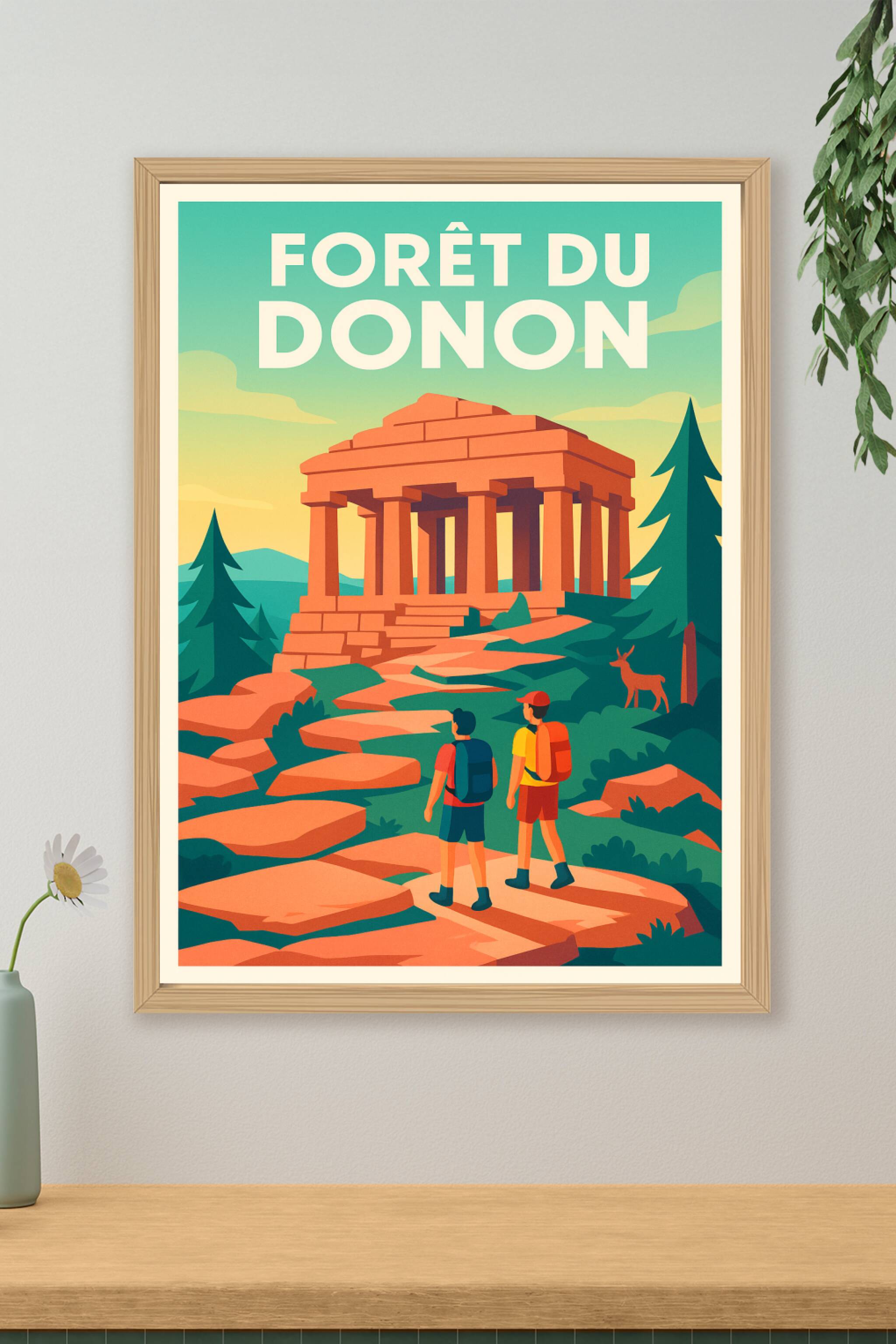 Affiche de Forêt du Donon - Mystère et Nature au Sommet des Vosges
