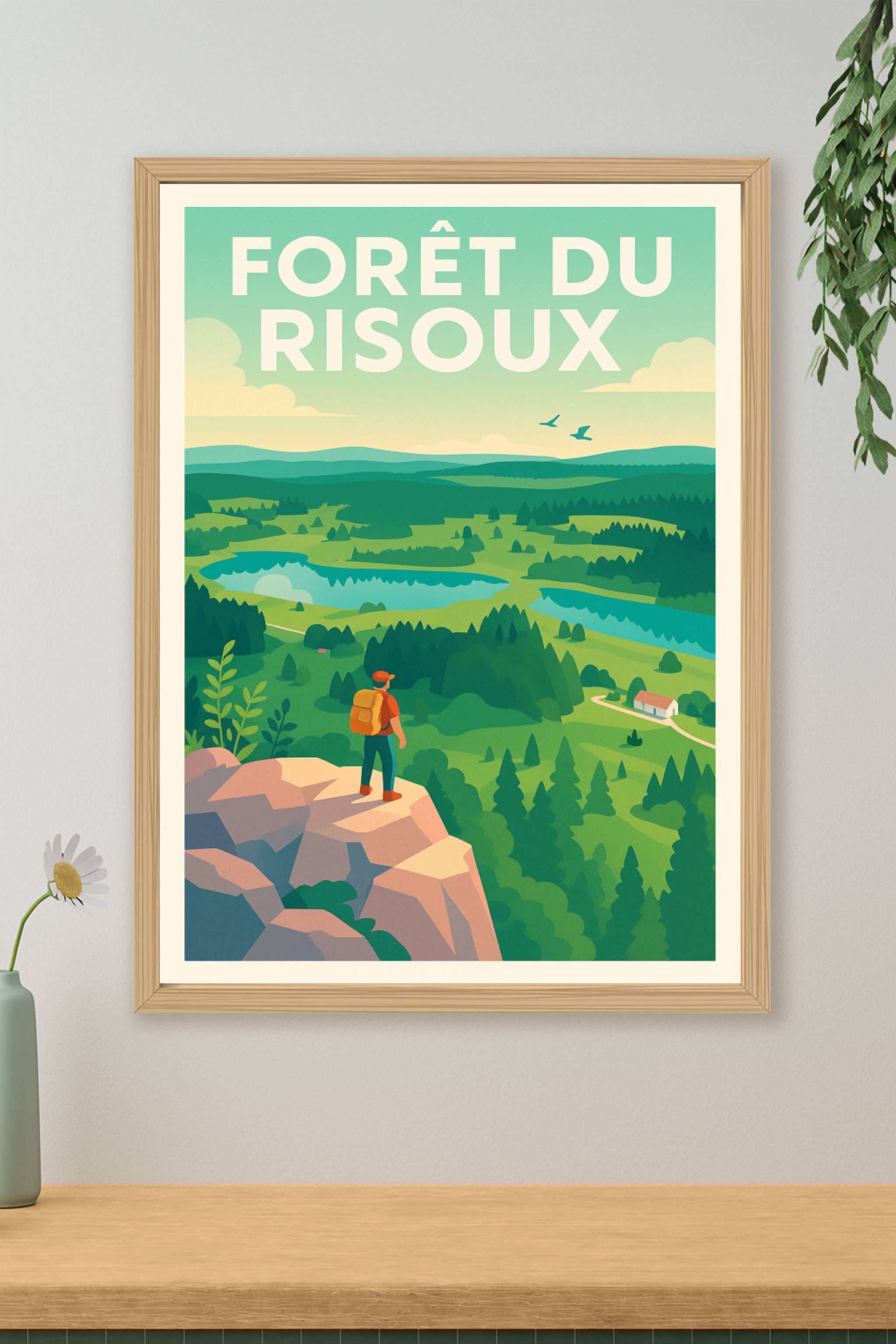 Affiche de Forêt du Risoux - Évasion sauvage au cœur du Jura