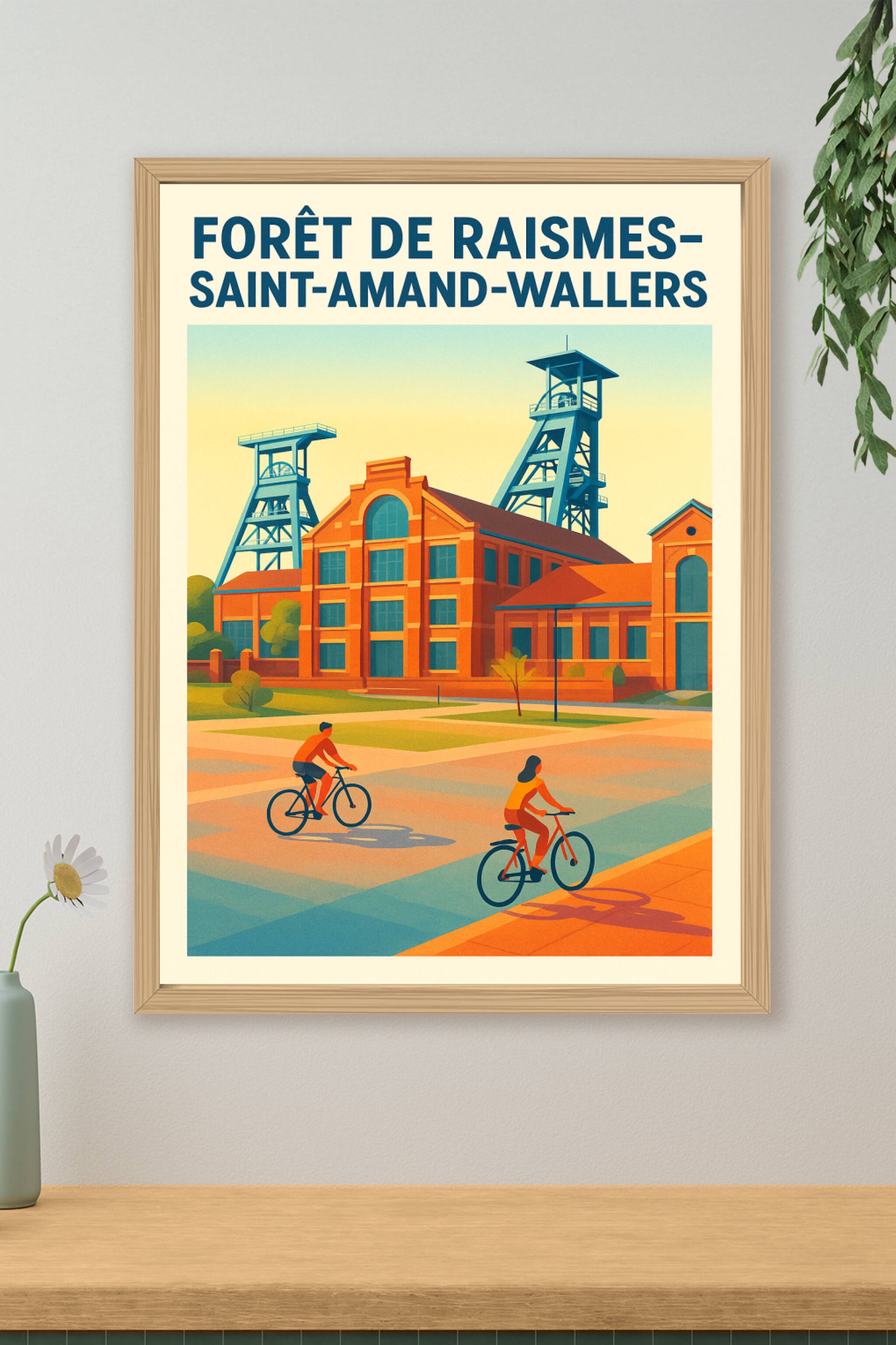 Affiche de Forêt de Raismes-Saint-Amand-Wallers - Évasion au cœur du patrimoine minier