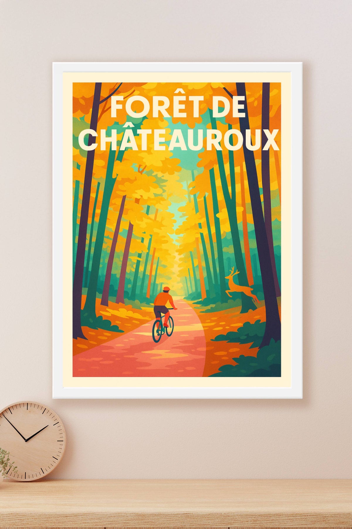 Affiche de Forêt de Châteauroux - L'échappée belle au cœur de l'Indre