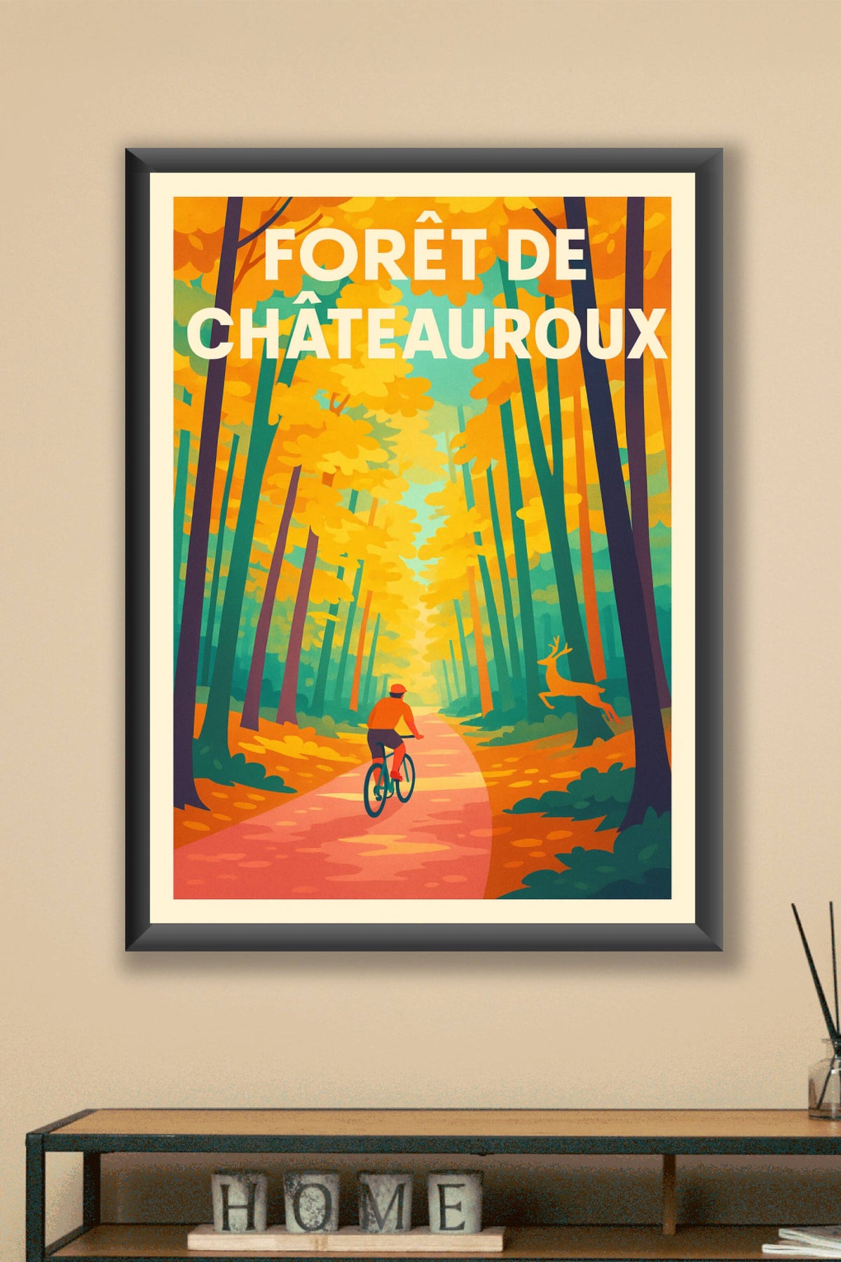 Affiche de Forêt de Châteauroux - L'échappée belle au cœur de l'Indre