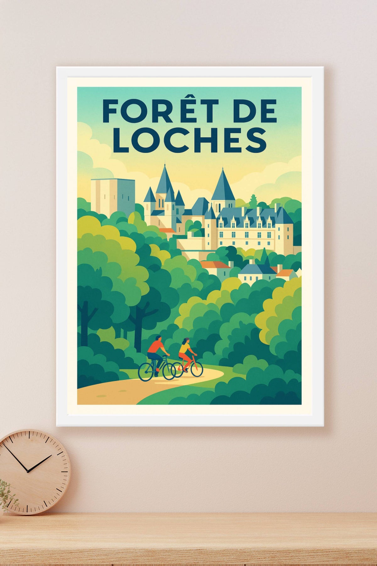 Affiche de Forêt de Loches - Évasion royale au cœur de la nature