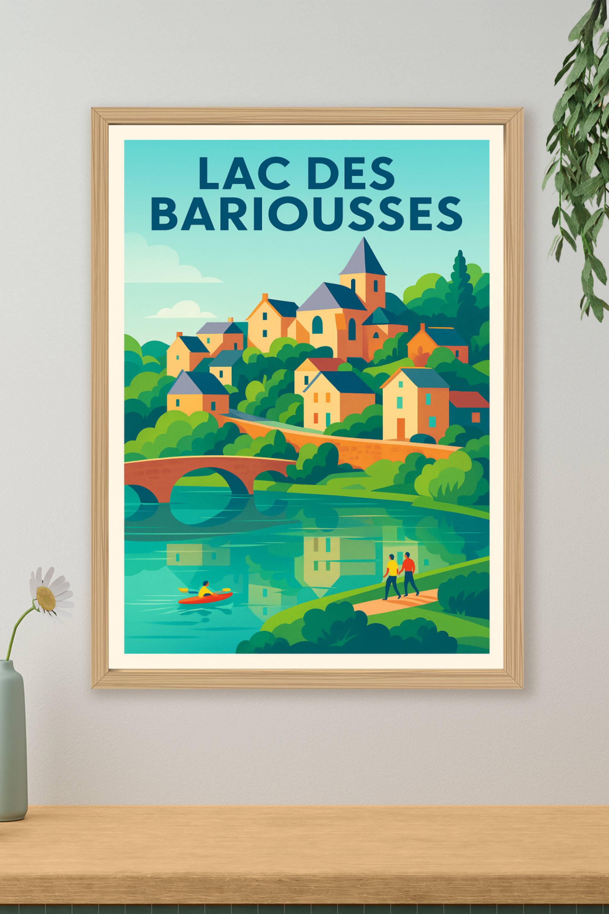 Affiche de Lac des Bariousses - Évasion bucolique en Corrèze