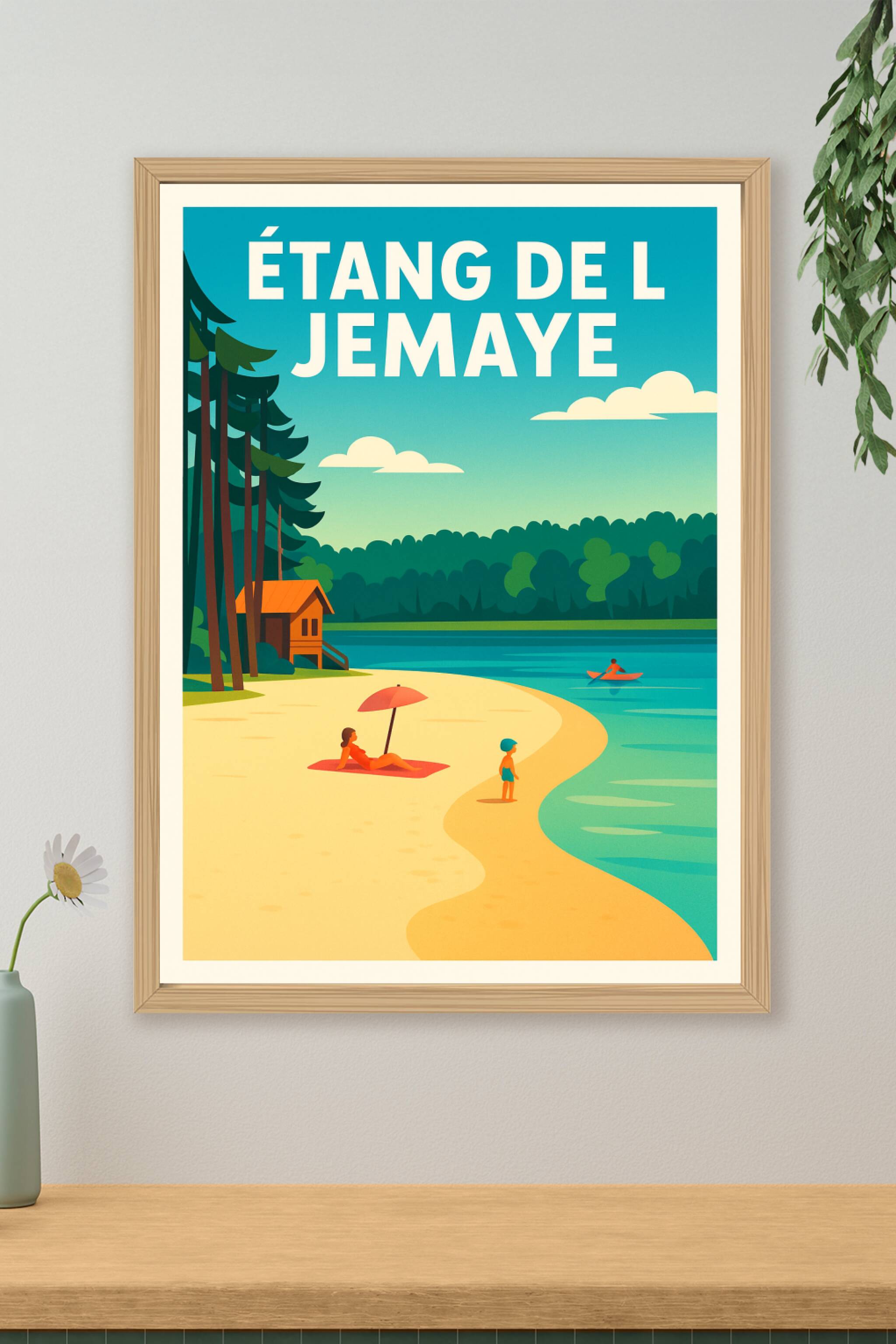 Affiche de Étang de la Jemaye - L'évasion naturelle au cœur du Périgord