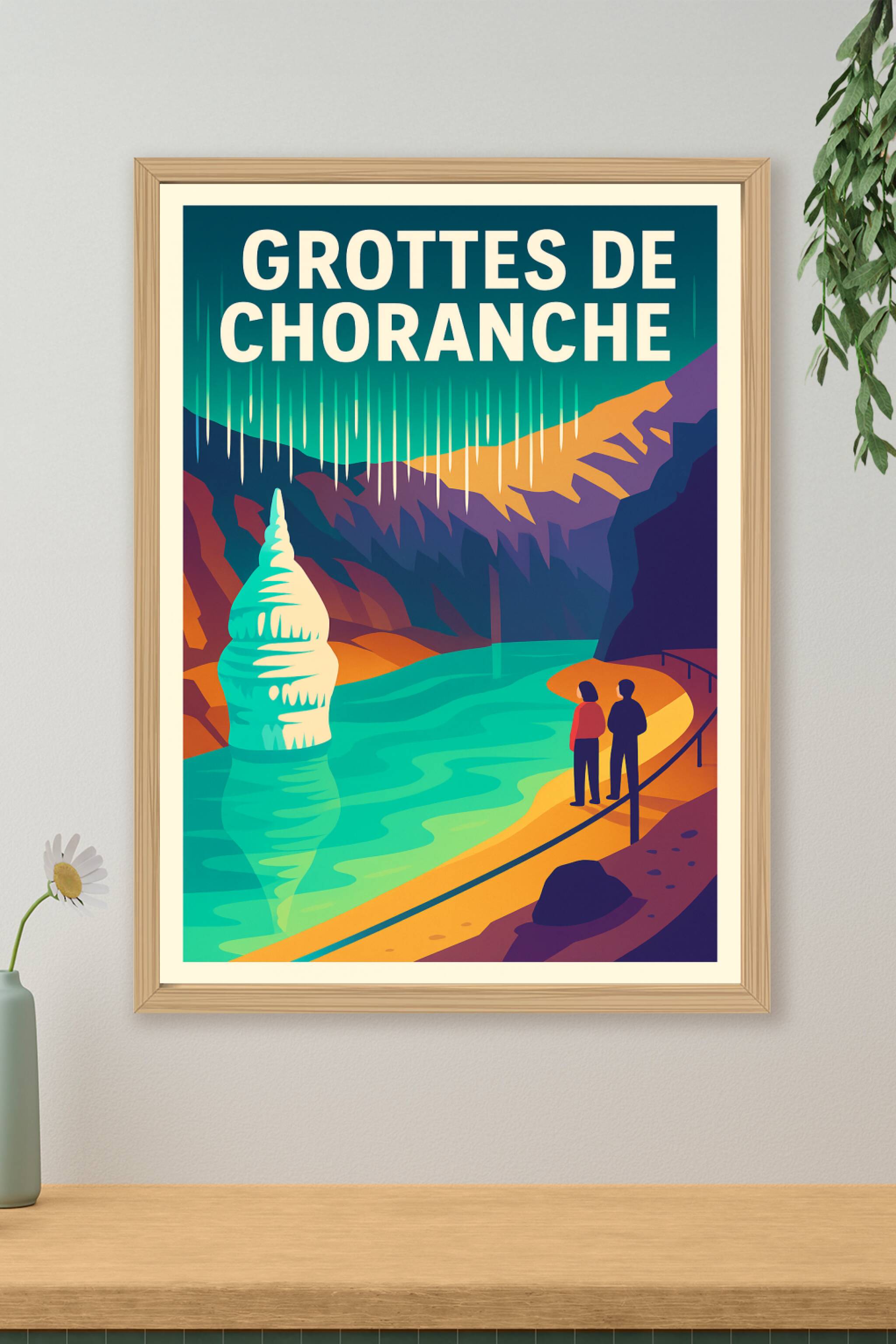 Affiche de Grottes de Choranche - Un voyage onirique au cœur du Vercors