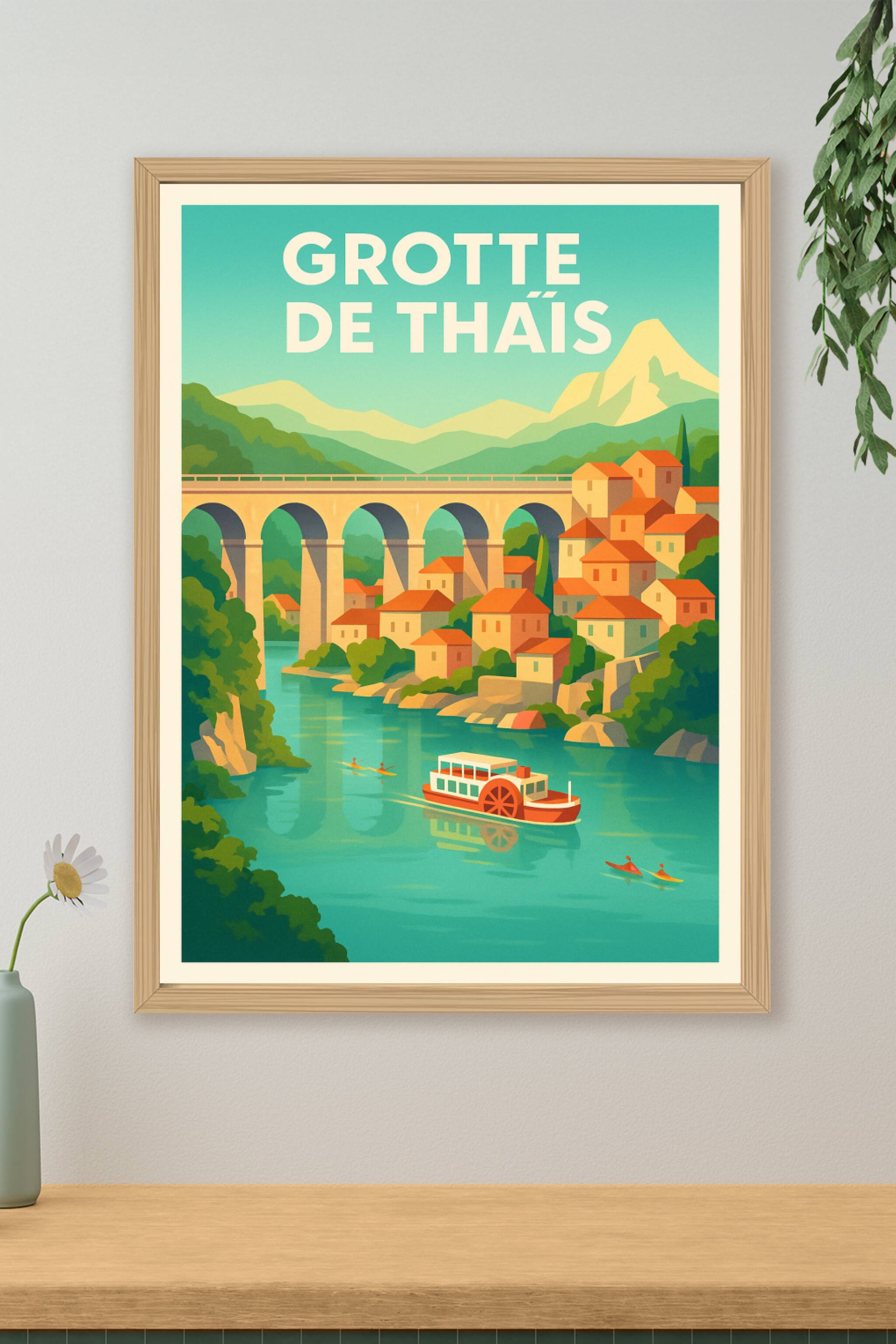 Affiche de Grotte de Thaïs - Voyage au cœur du Vercors