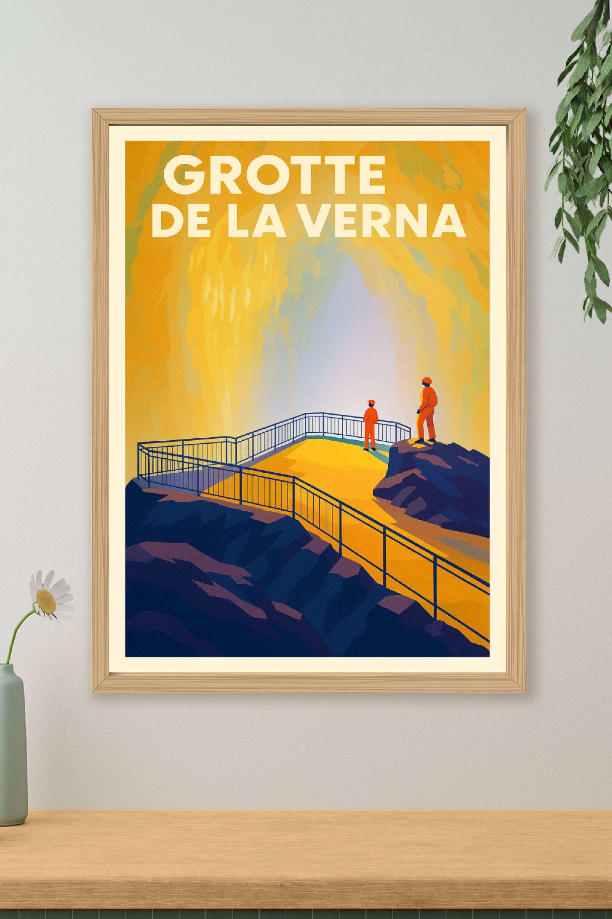 Affiche de Grotte de la Verna - Plongez au cœur des géants souterrains