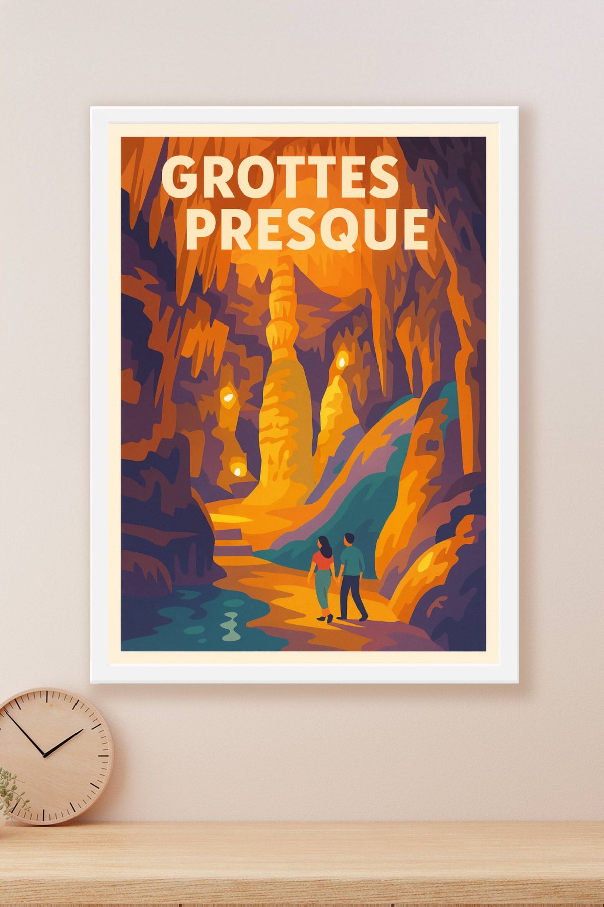 Affiche de Grottes de Presque - Plongez au cœur des cathédrales de cristal