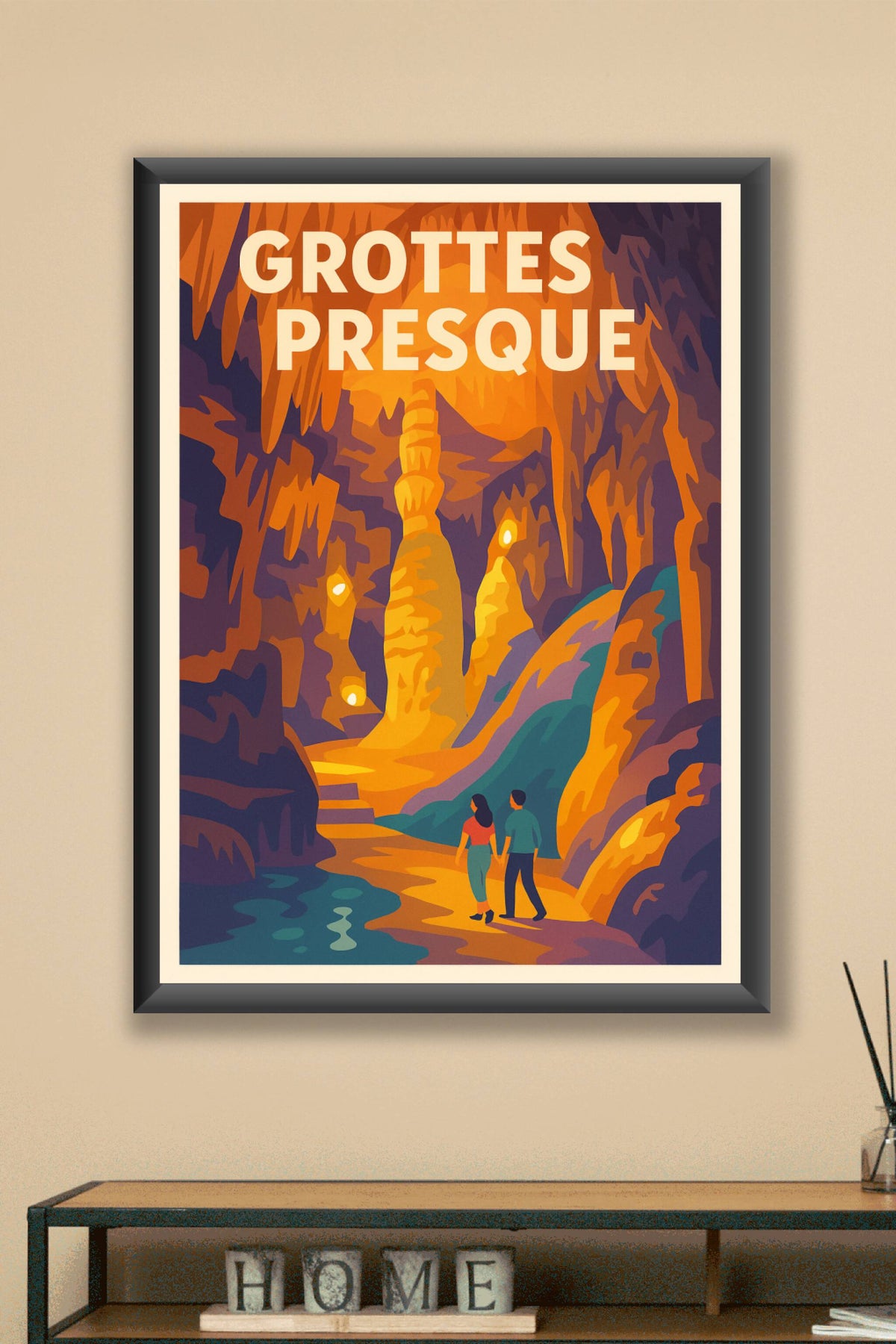 Affiche de Grottes de Presque - Plongez au cœur des cathédrales de cristal