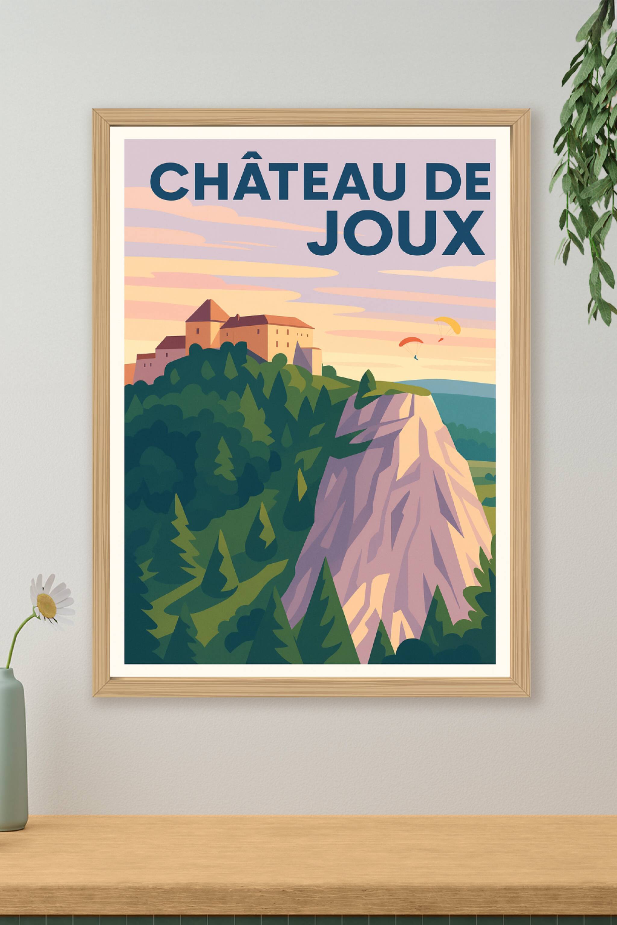 Affiche de Château de Joux - La sentinelle impériale du Jura