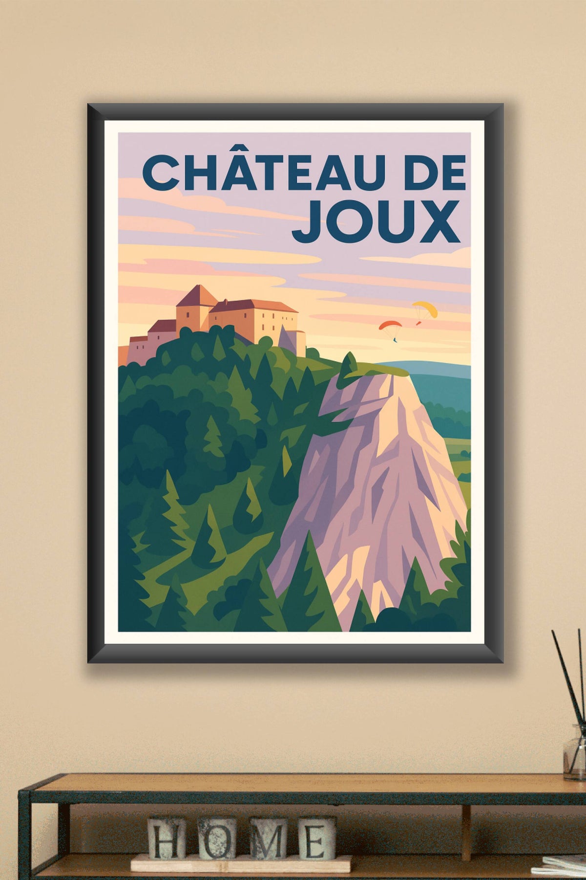 Affiche de Château de Joux - La sentinelle impériale du Jura