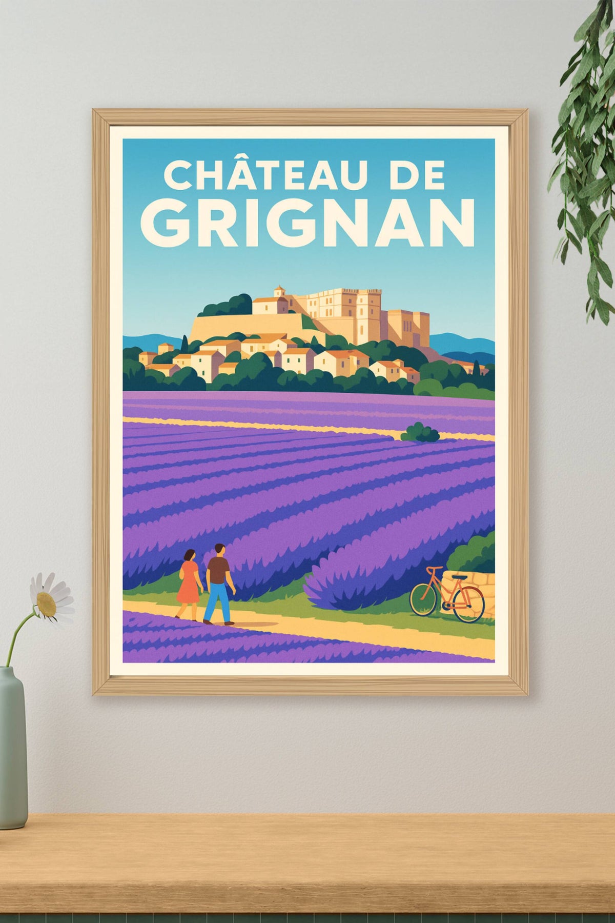 Affiche de Château de Grignan - L'élégance de la Drôme Provençale