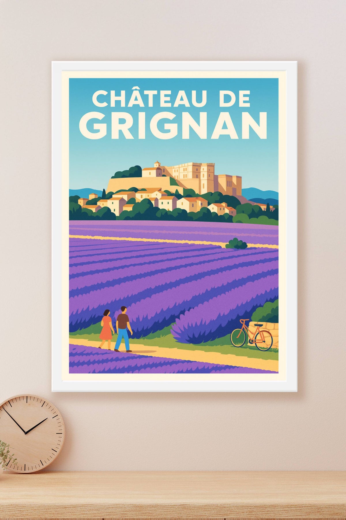Affiche de Château de Grignan - L'élégance de la Drôme Provençale