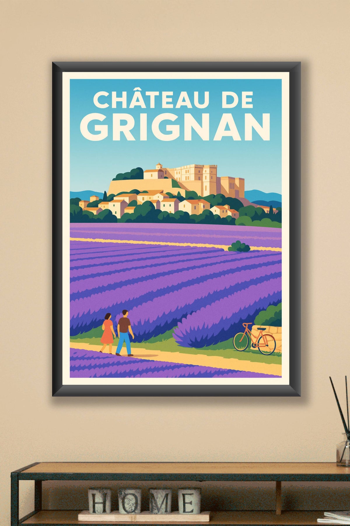 Affiche de Château de Grignan - L'élégance de la Drôme Provençale