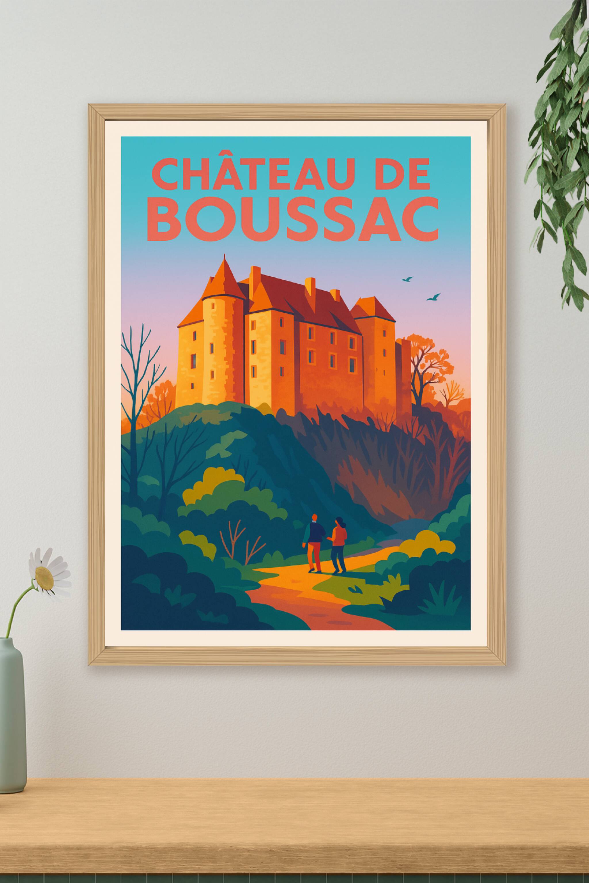 Affiche de Château de Boussac - L'éclat médiéval au cœur de la Creuse