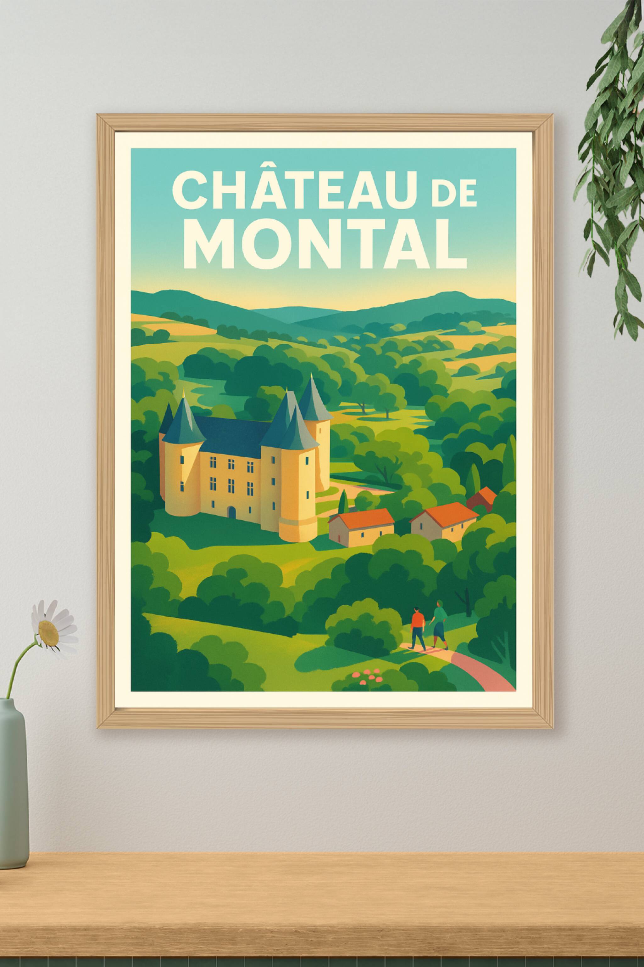 Affiche de Château de Montal - L'élégance de la Renaissance au cœur du Lot