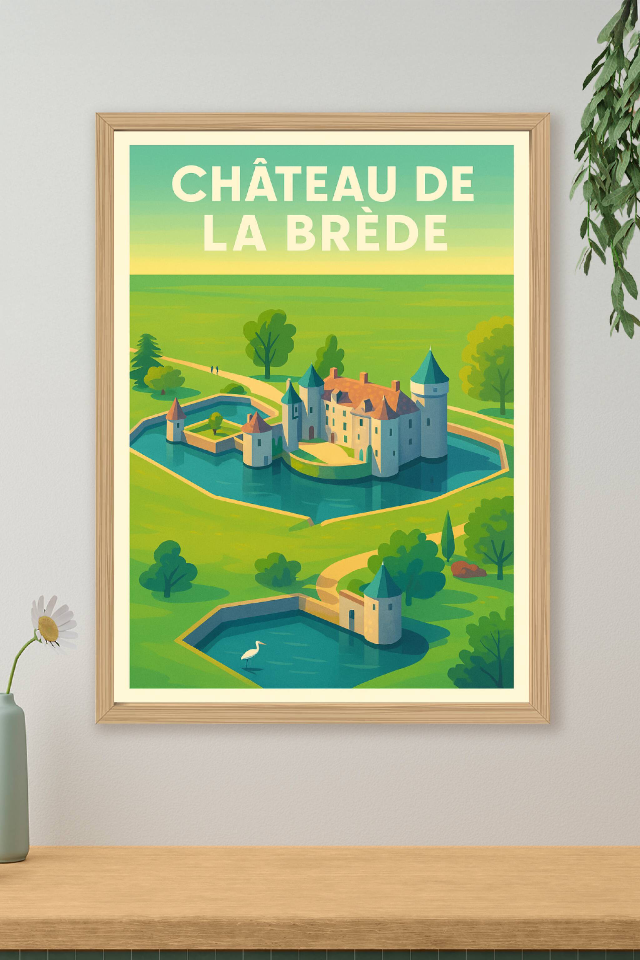 Affiche de Château de La Brède - L'élégance historique de Montesquieu chez vous