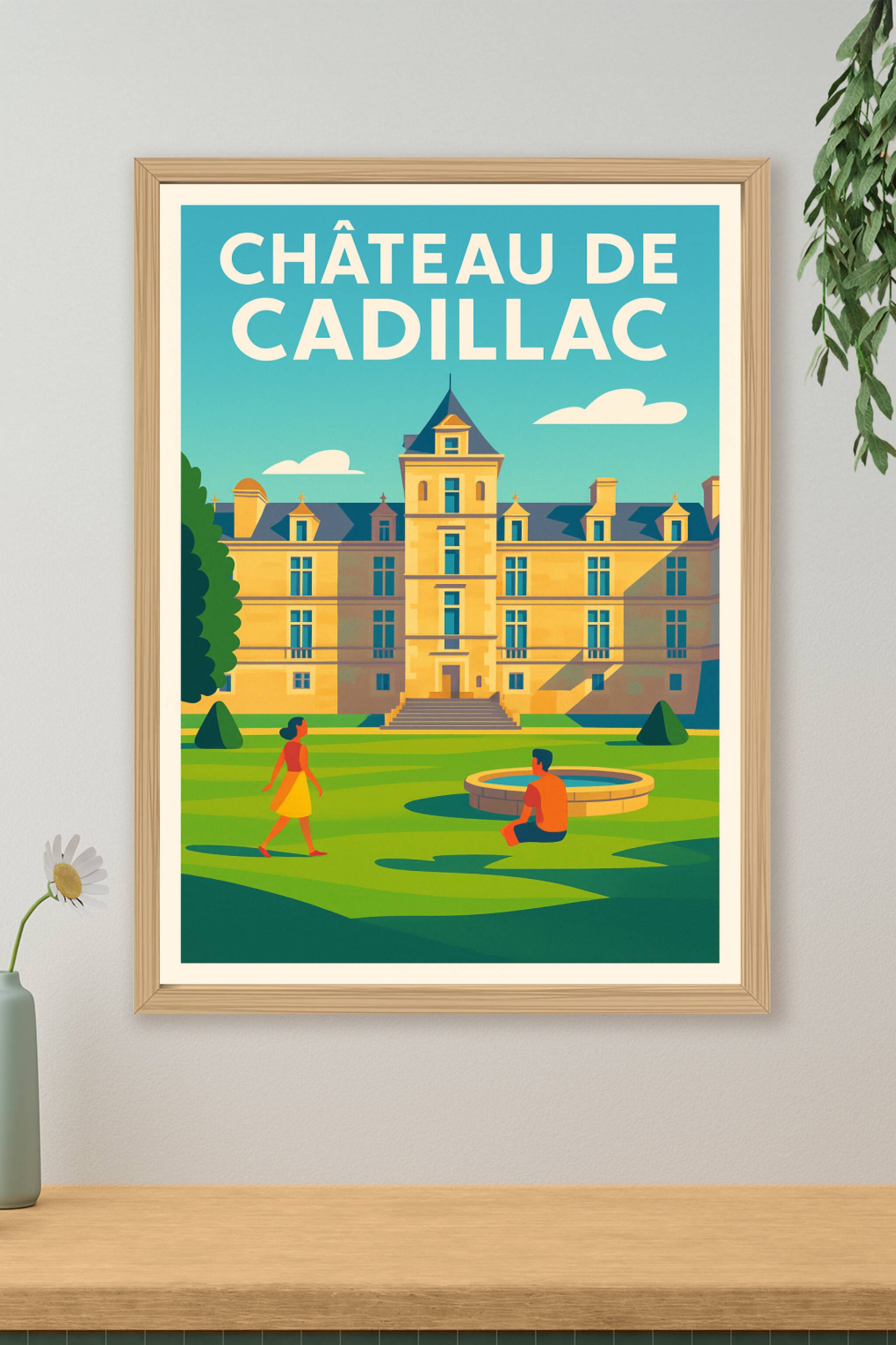 Affiche de Château de Cadillac - L'élégance ducale au cœur de la Gironde