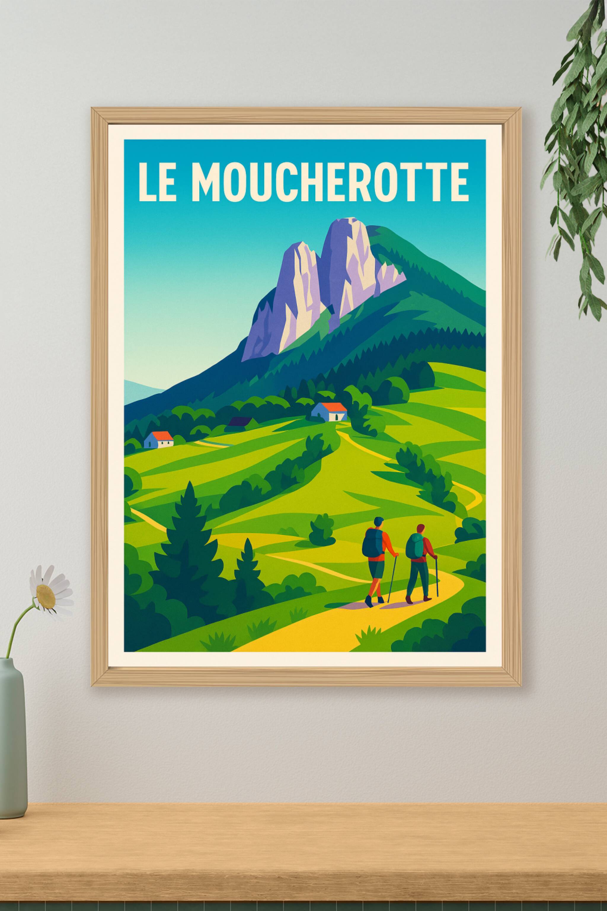 Affiche de Le Moucherotte - Le balcon majestueux du Vercors