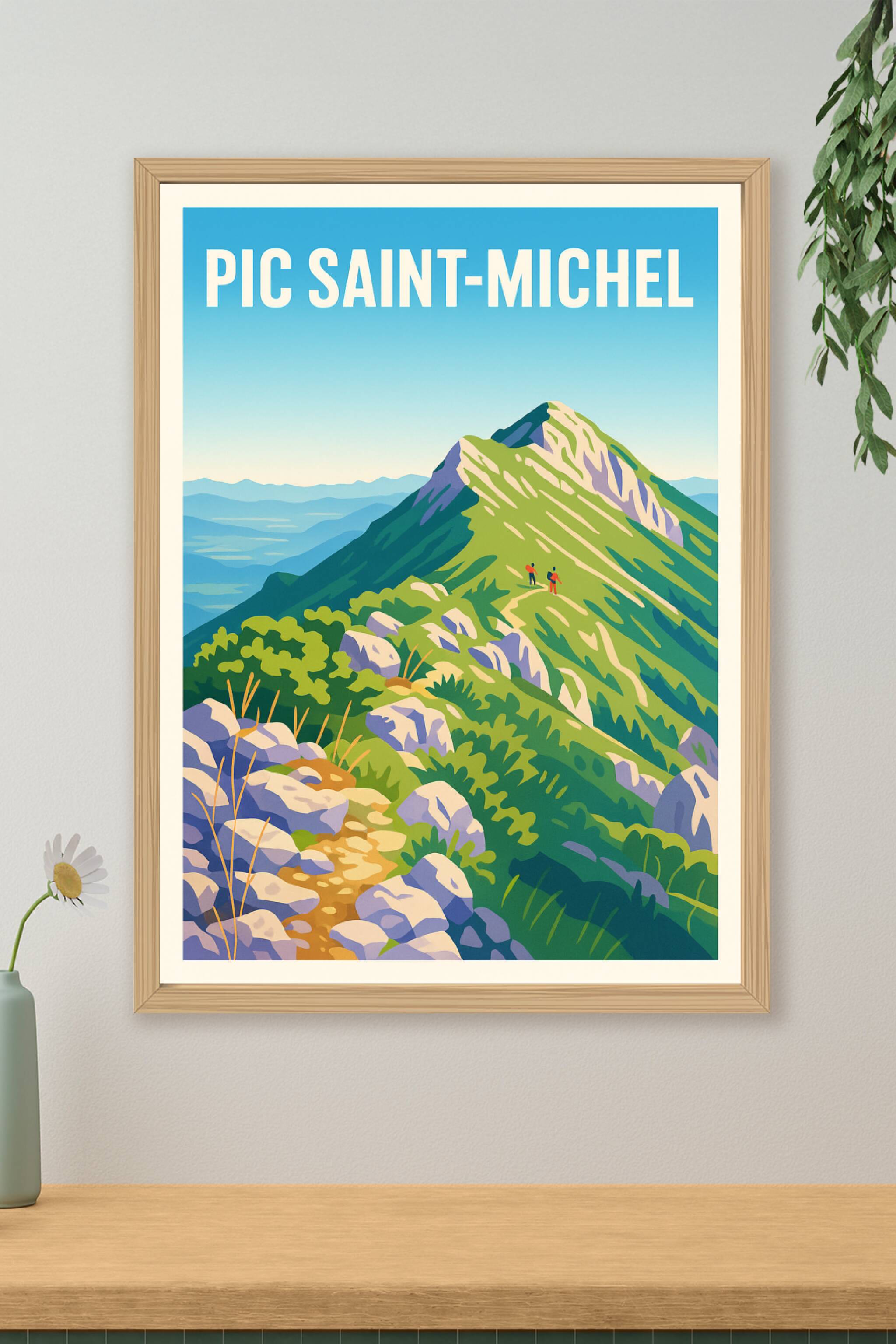 Affiche de Pic Saint-Michel - L'aventure au sommet du Vercors