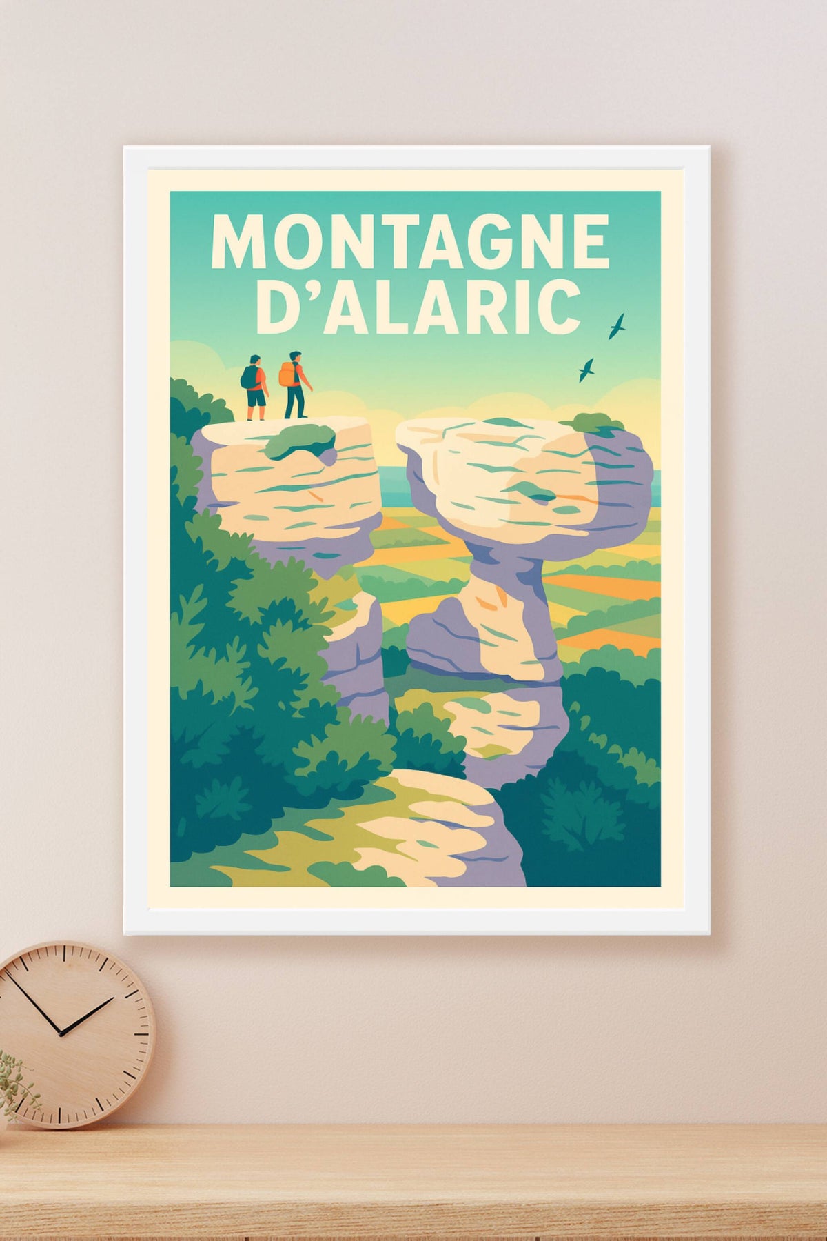 Affiche de Montagne d'Alaric - L'appel des sommets et de la nature sauvage