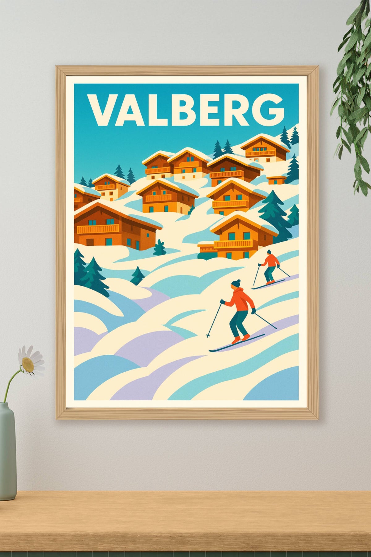 Affiche de Valberg - Le charme authentique des Alpes du Sud
