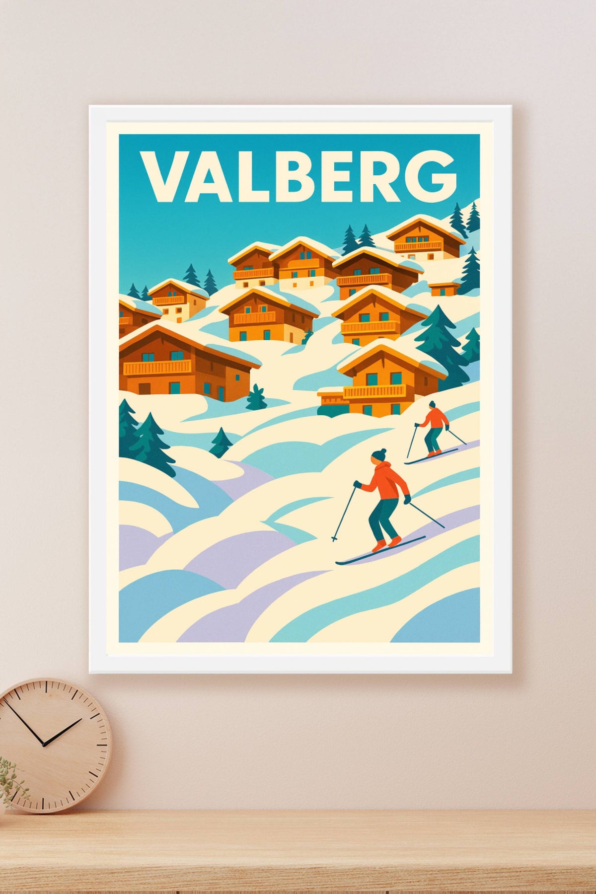Affiche de Valberg - Le charme authentique des Alpes du Sud