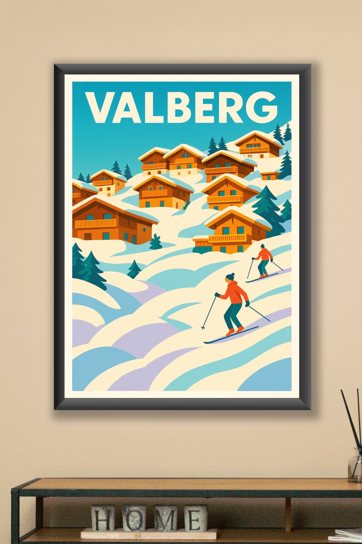Affiche de Valberg - Le charme authentique des Alpes du Sud
