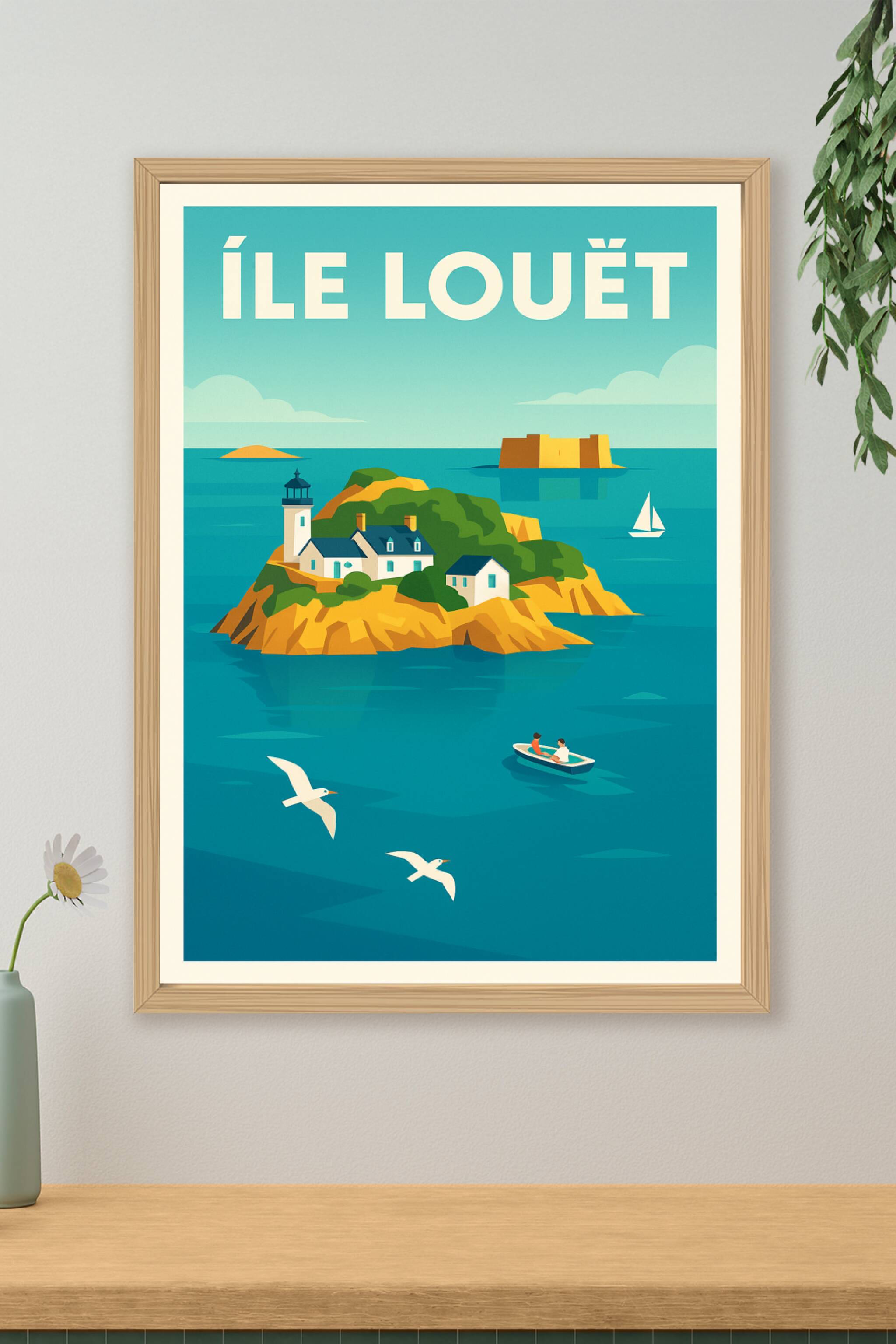 Affiche de Île Louët - Évasion poétique au cœur de la Baie de Morlaix