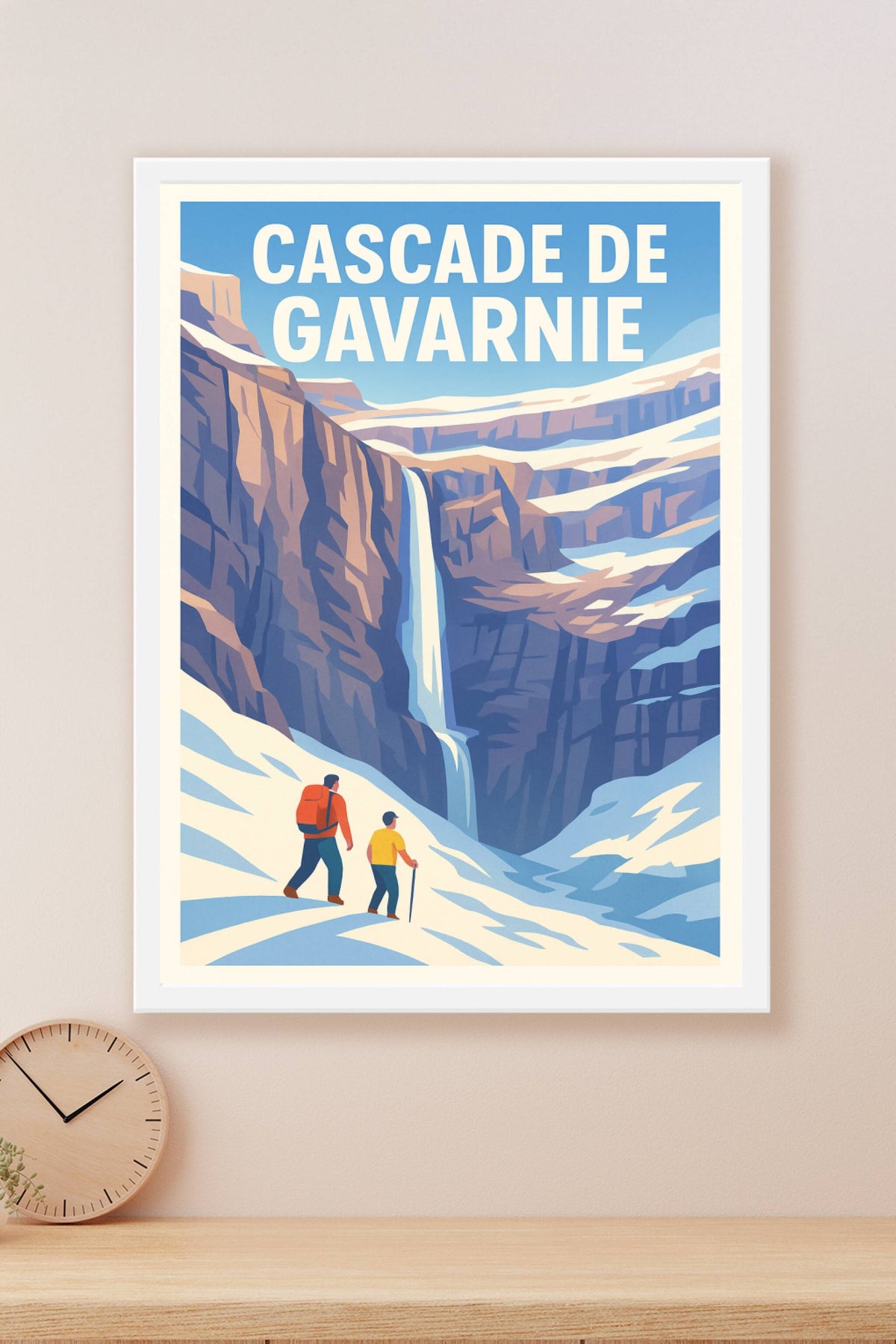 Affiche de Cascade de Gavarnie - Le souffle majestueux des Pyrénées