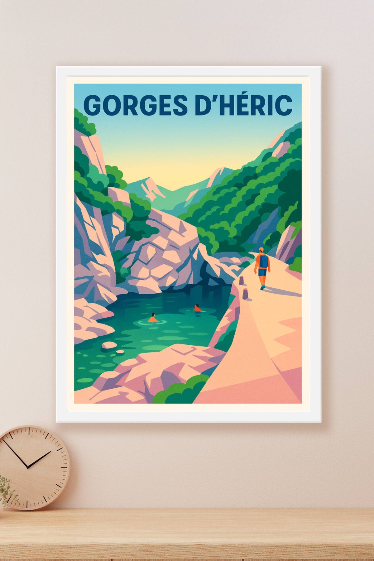 Affiche de Gorges d'Héric - Évasion sauvage au cœur du Caroux