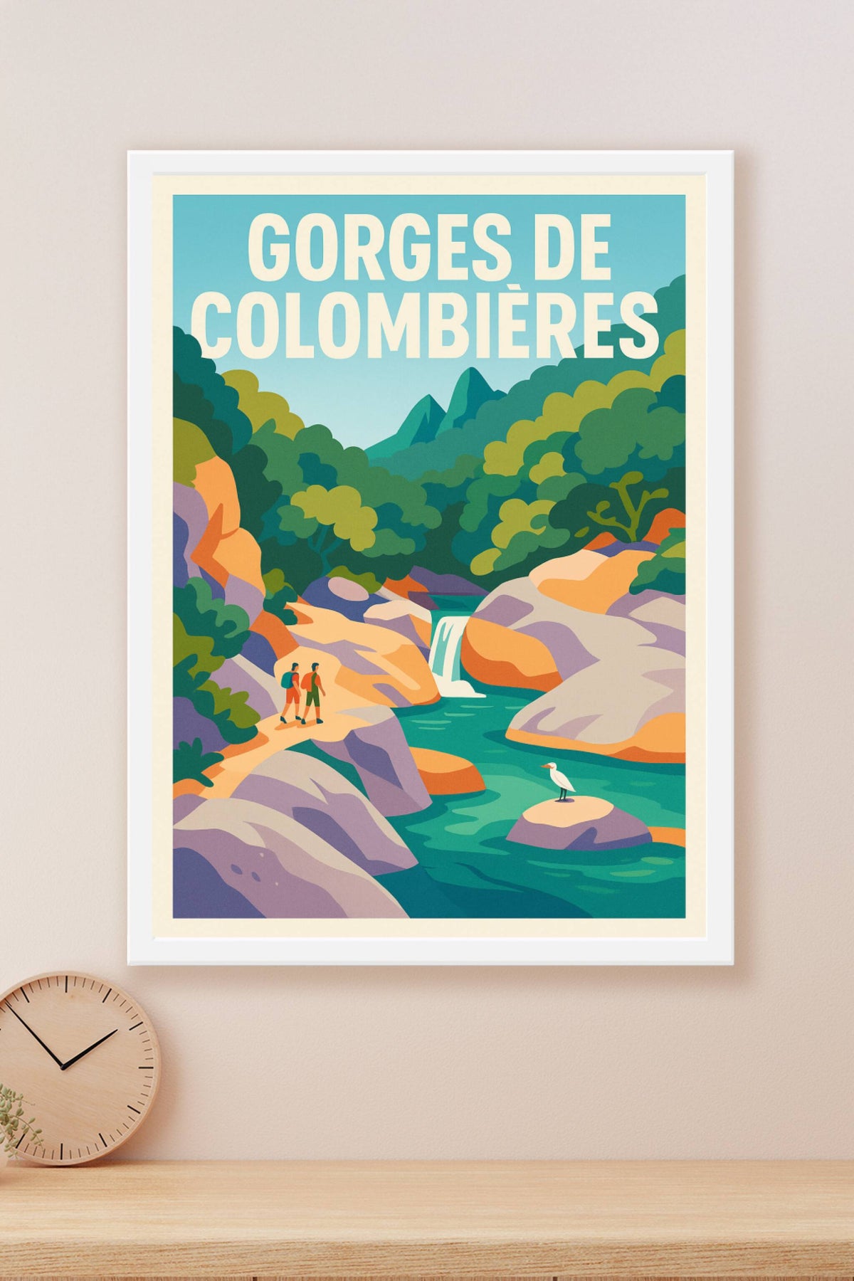 Affiche de Gorges de Colombières - Évasion sauvage au cœur du Caroux
