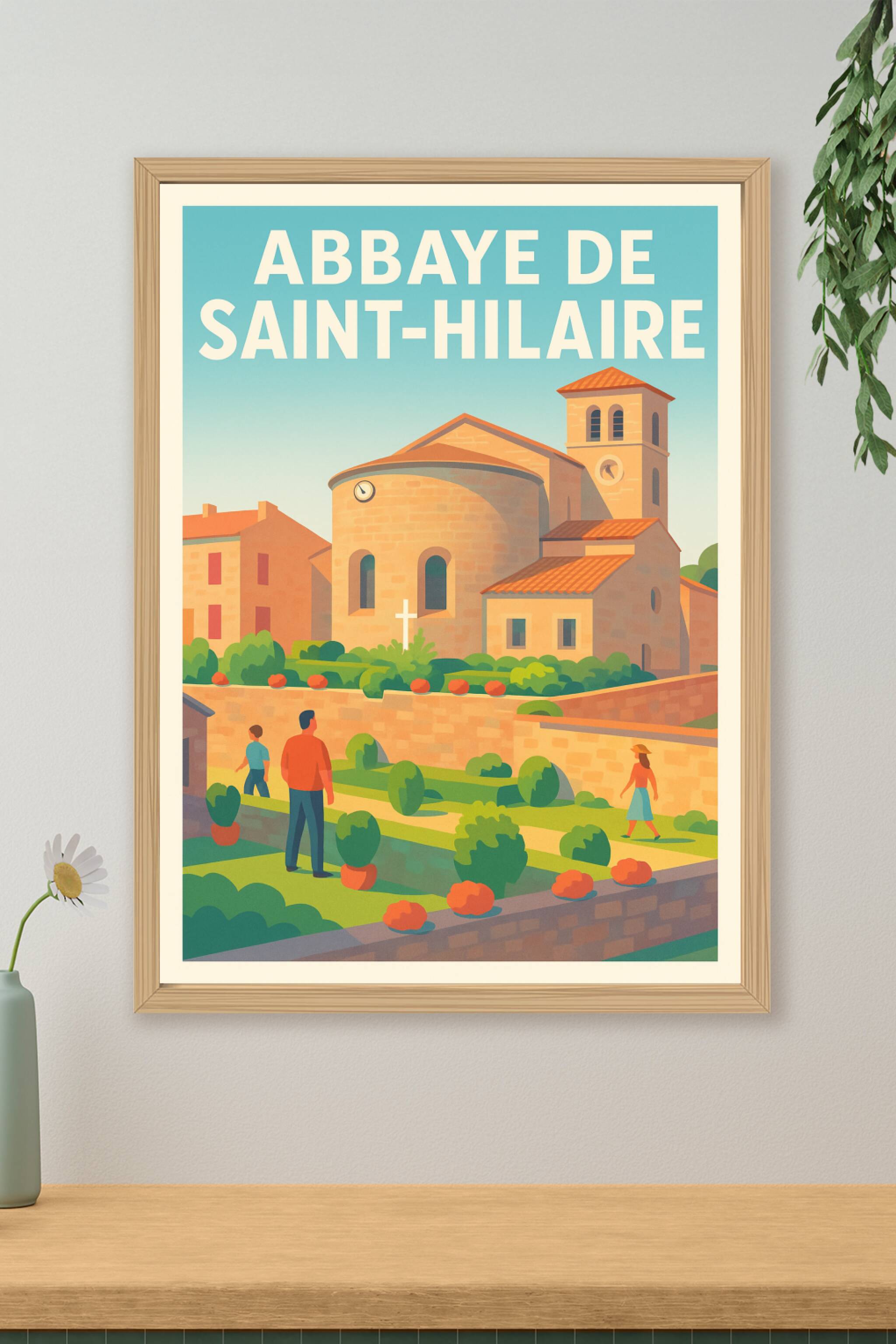 Affiche de Abbaye de Saint-Hilaire - Sérénité et patrimoine au cœur de l'Aude