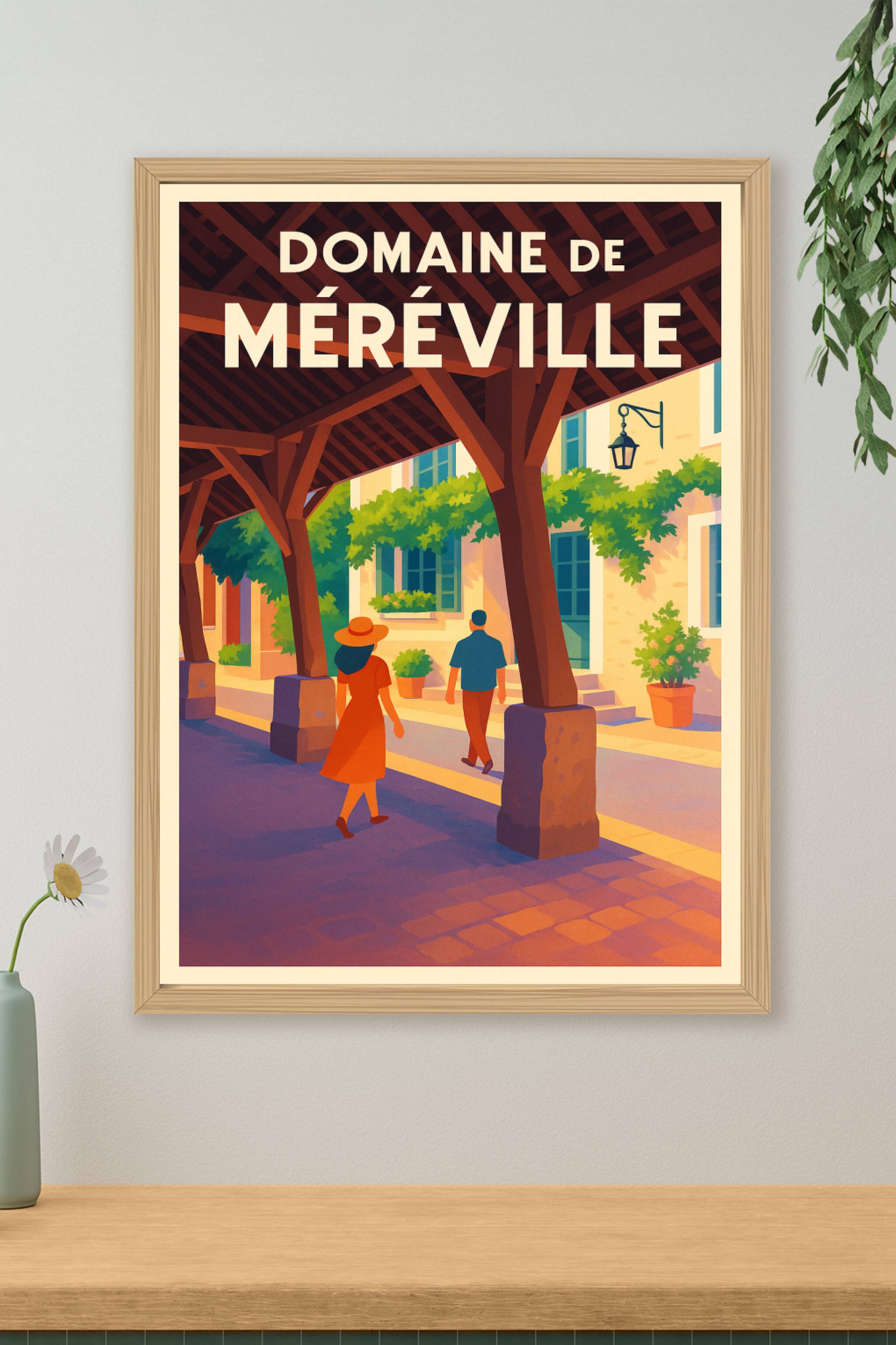Affiche de Domaine de Méréville - L'élégance intemporelle d'un jardin remarquable