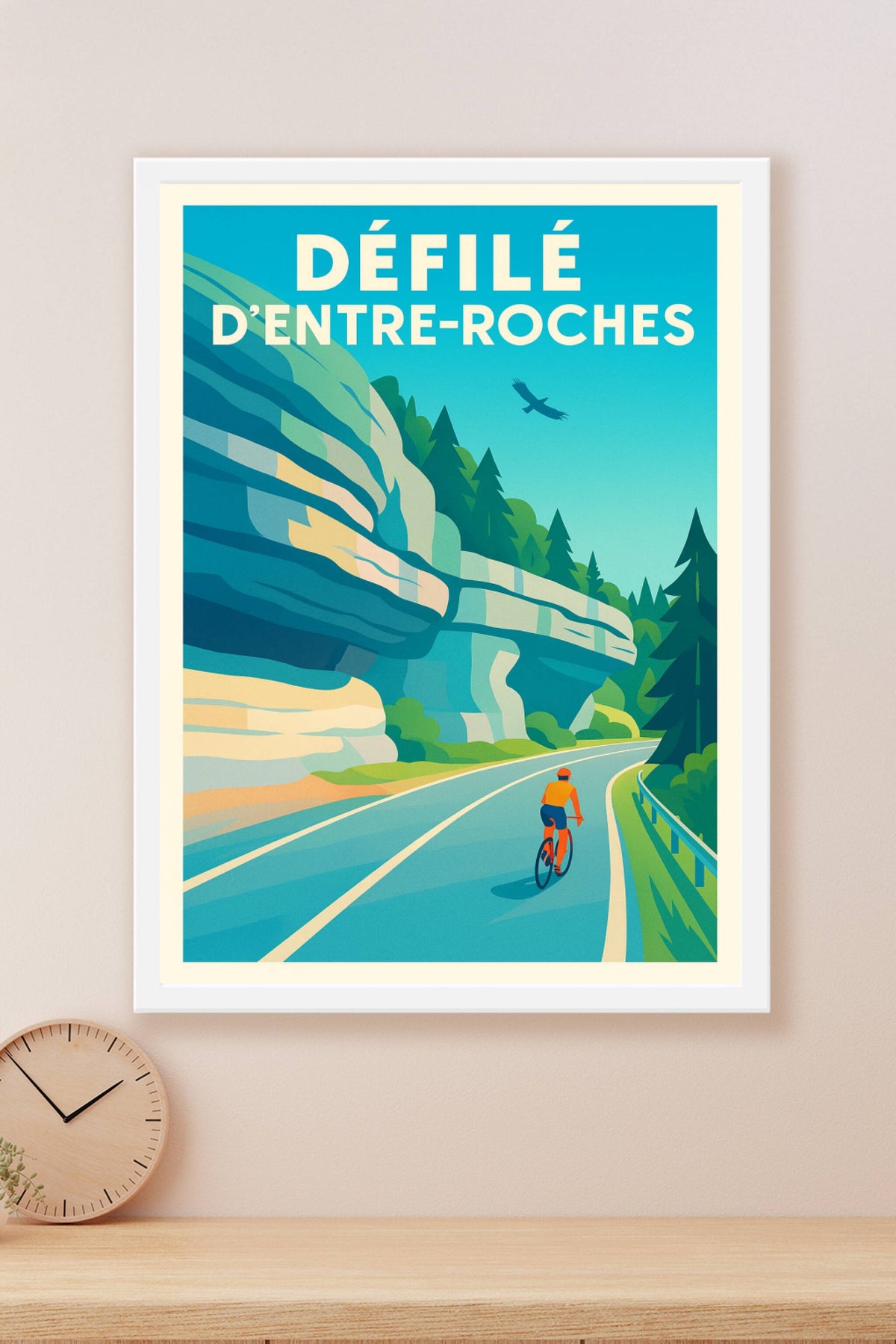 Affiche de Défilé d'Entre-Roches - L'aventure au cœur des falaises du Jura