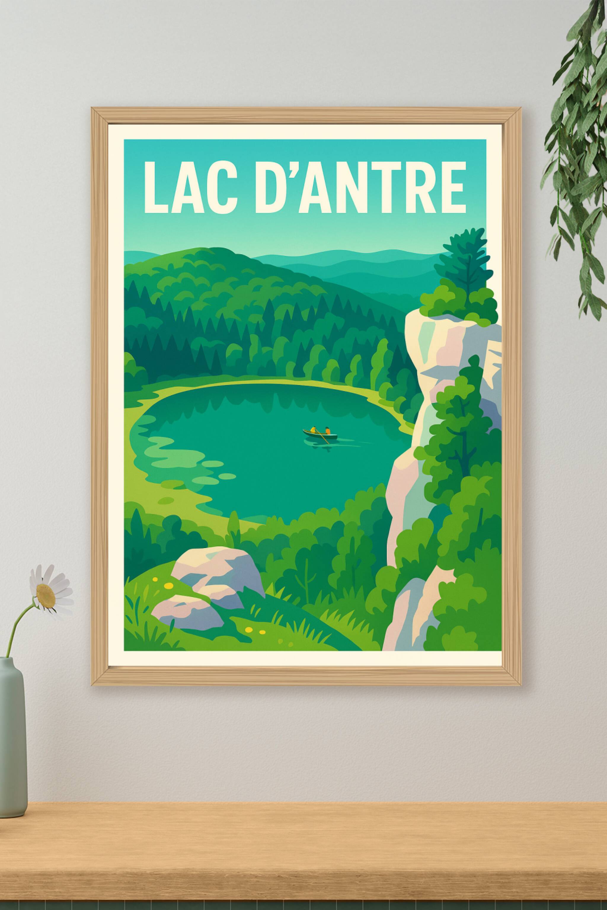 Affiche de Lac d'Antre - Évasion sauvage au cœur du Jura