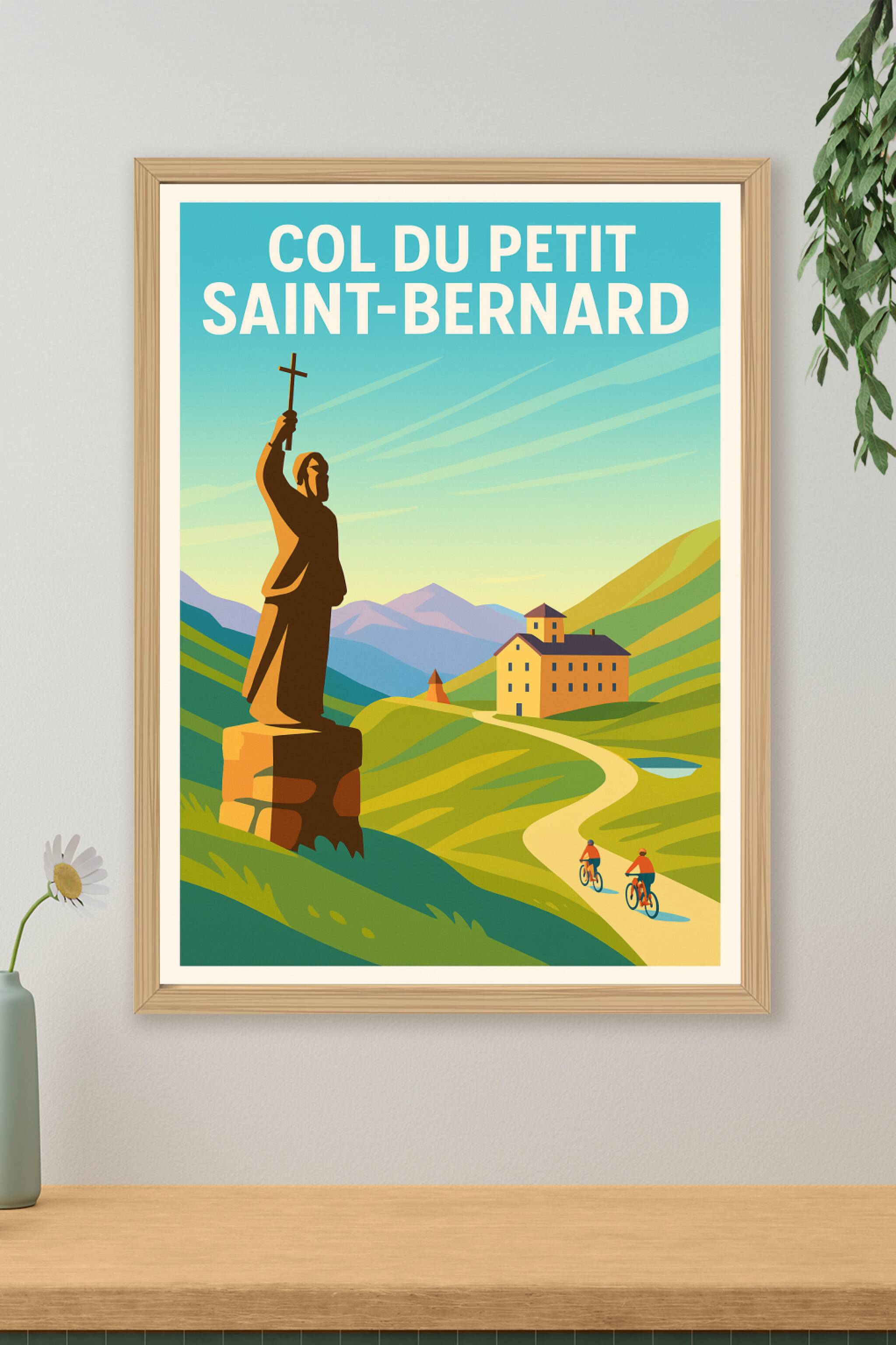 Affiche de Col du Petit Saint-Bernard - L'épopée alpine au sommet