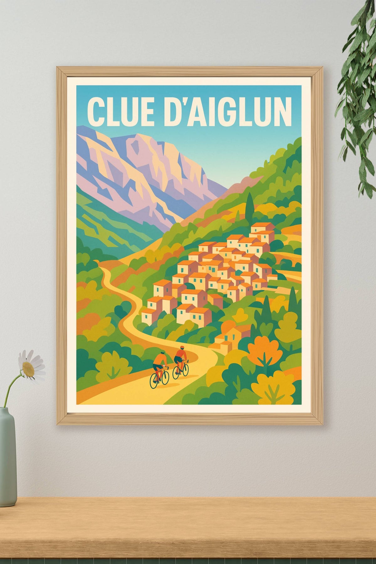 Affiche de Clue d'Aiglun - L'échappée sauvage au cœur des Alpes-Maritimes