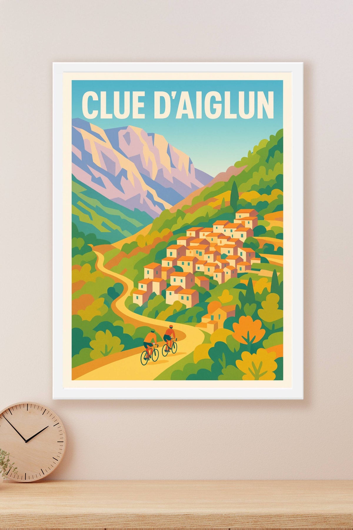 Affiche de Clue d'Aiglun - L'échappée sauvage au cœur des Alpes-Maritimes