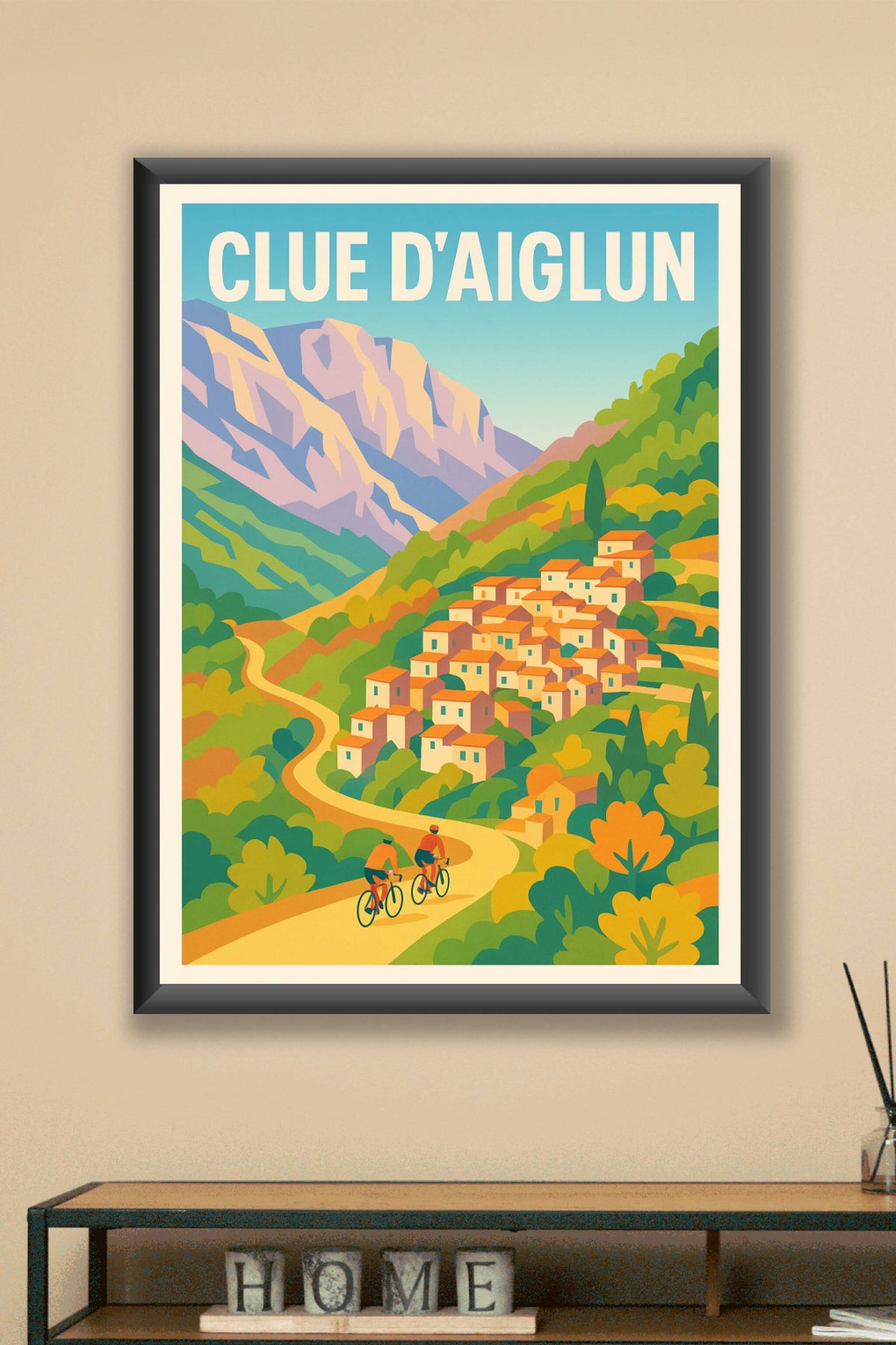Affiche de Clue d'Aiglun - L'échappée sauvage au cœur des Alpes-Maritimes