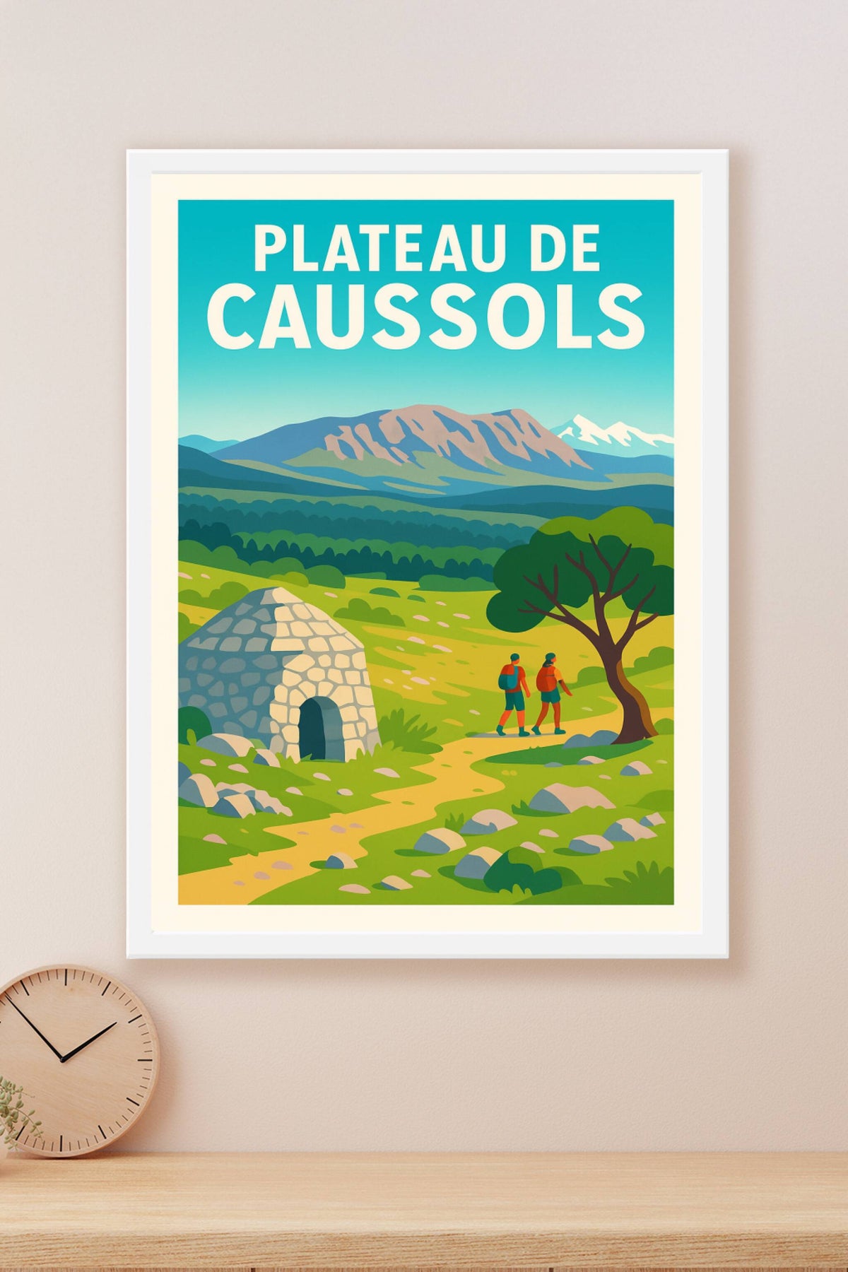 Affiche de Plateau de Caussols - Un voyage sauvage au cœur des paysages lunaires